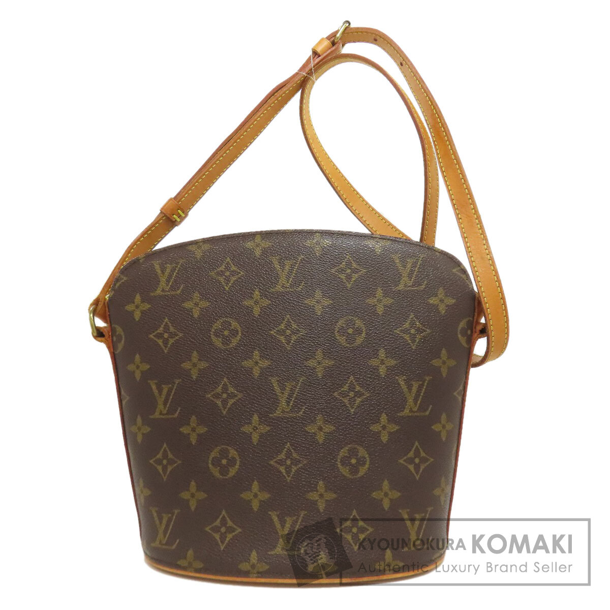 ルイヴィトン M51290 ドルーオ ショルダーバッグ モノグラム帆布 レディース 【中古】【LOUIS VUITTON】