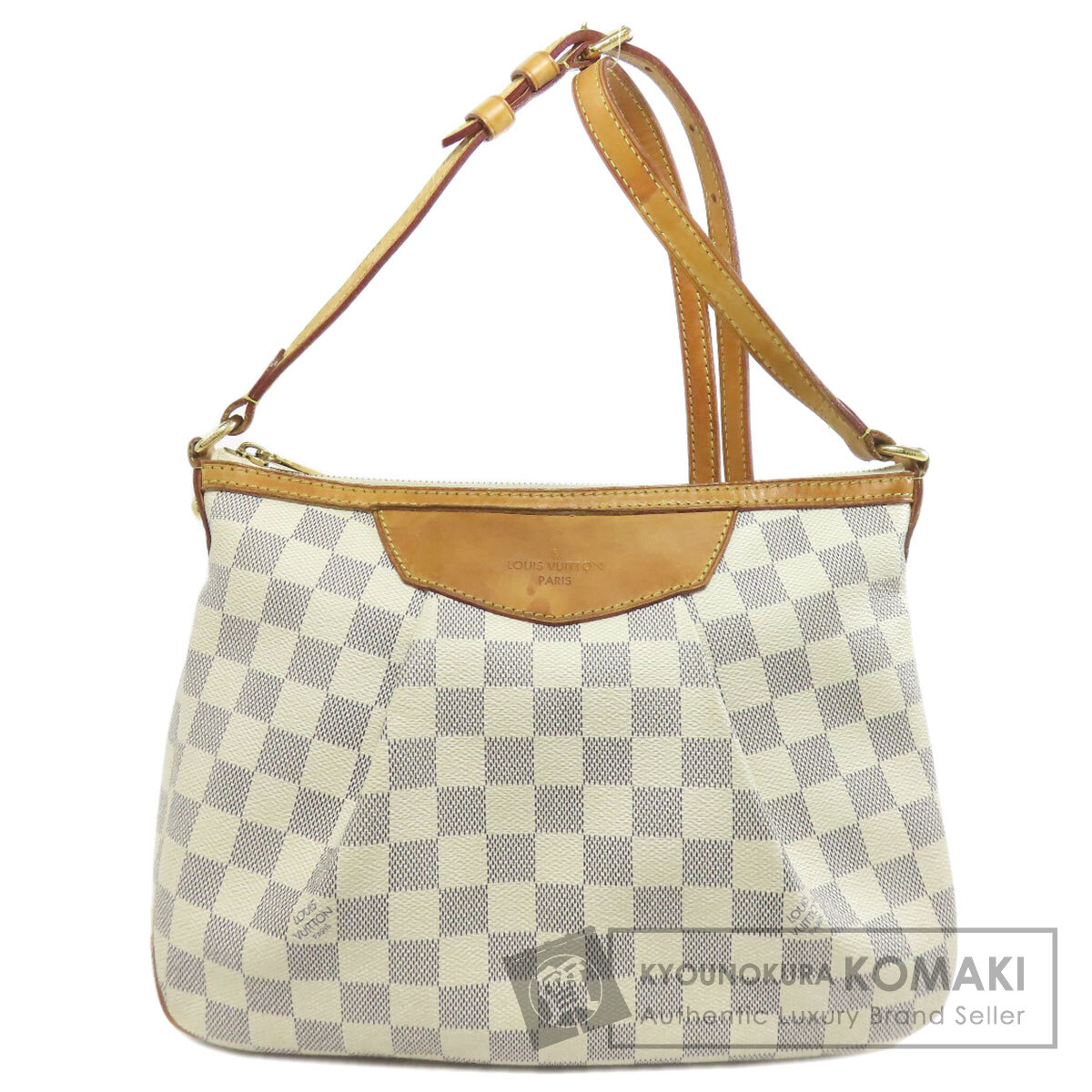 ルイヴィトン N41113 シラクーサPM ショルダーバッグ ダミエキャンバス レディース 【中古】【LOUIS VUITTON】