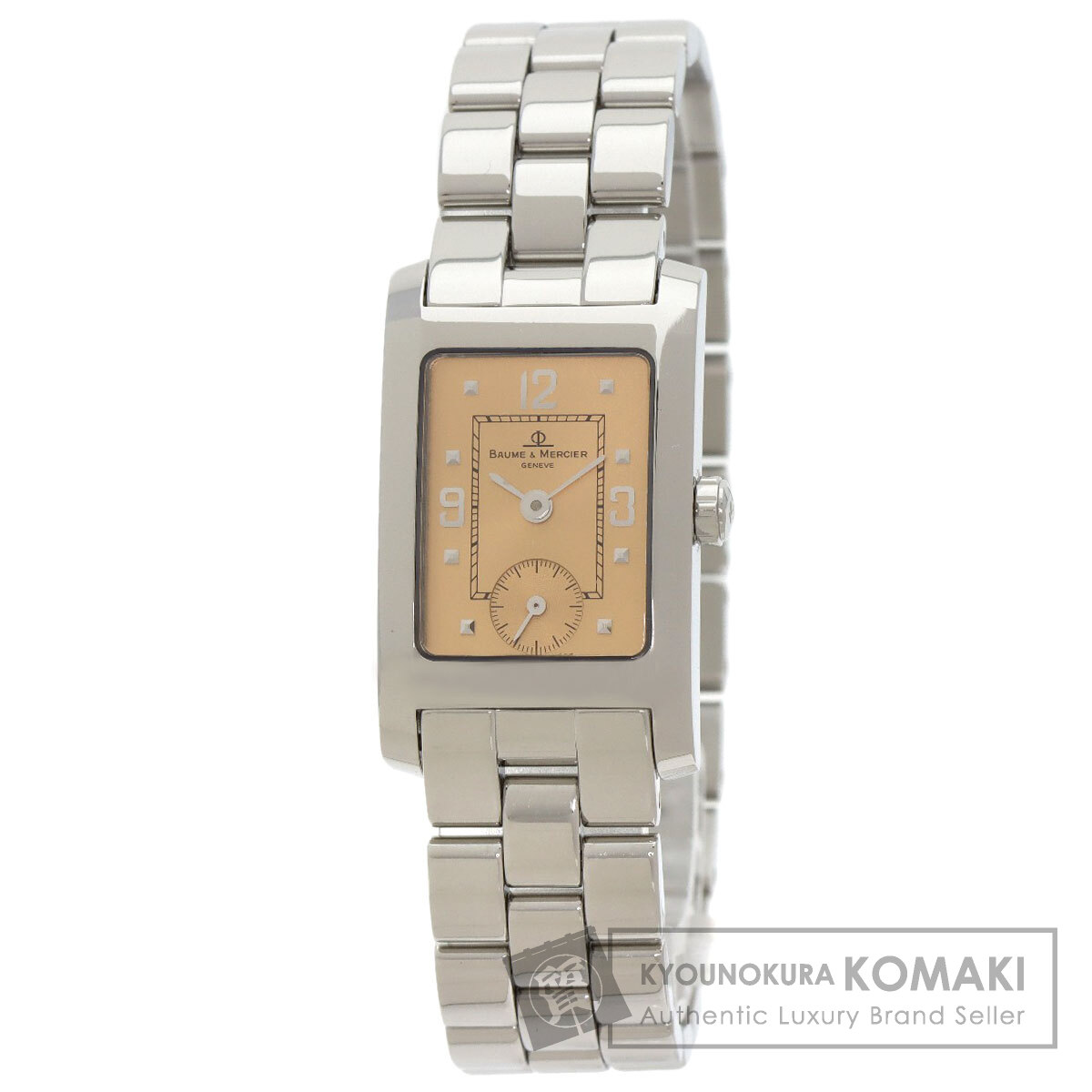 ボーム＆メルシェ MV0451390 ハンプトン 腕時計 ステンレススチール/SS レディース 【中古】【Baume & Mercier】