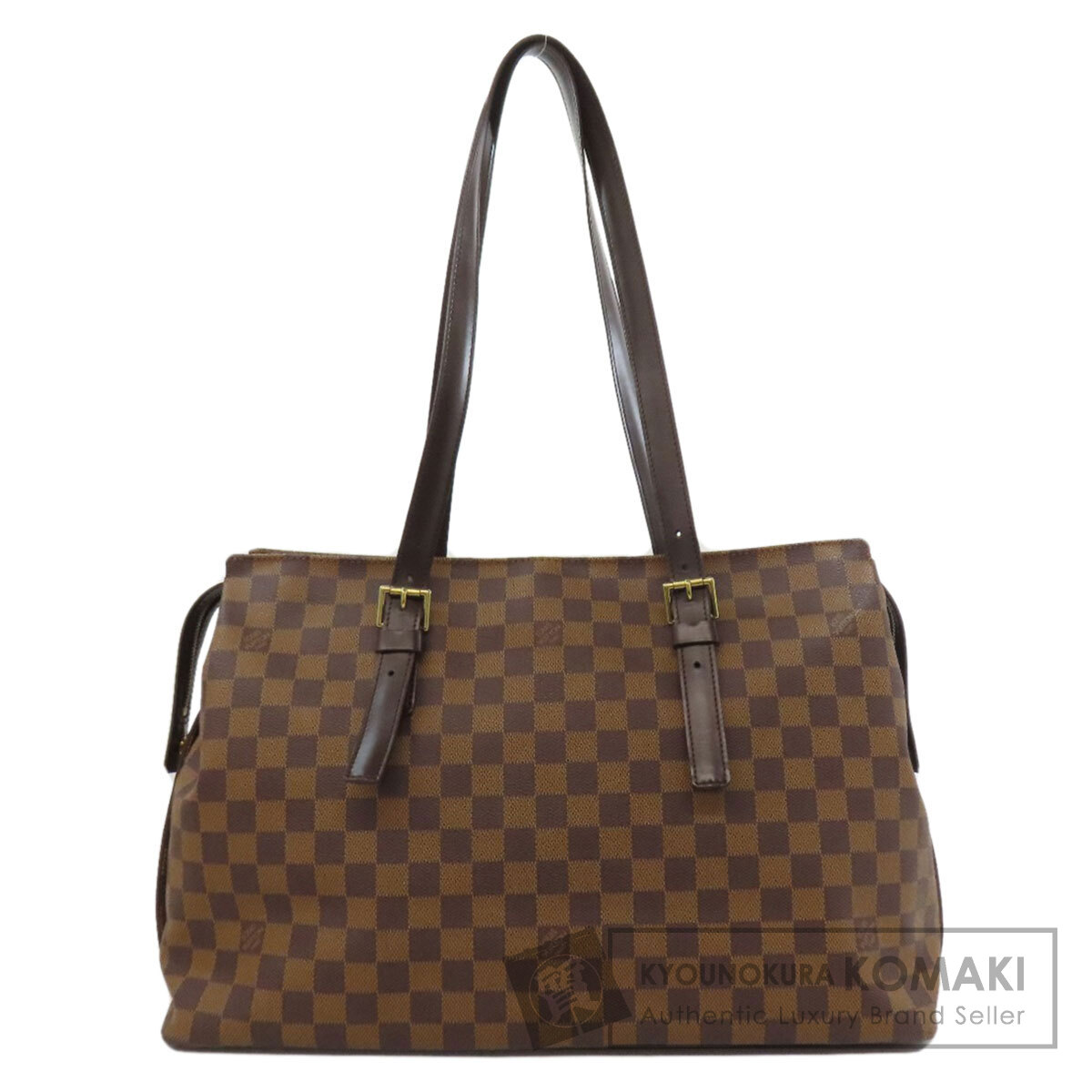 ルイヴィトン N51119 チェルシー トートバッグ ダミエキャンバス レディース 【中古】【LOUIS VUITTON】