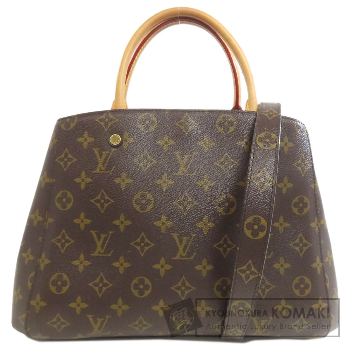 LOUIS VUITTON ルイ ヴィトン モノグラム モンテーニュGM ハンドバッグ トートバッグ 2WAY ショルダーバッグ セミショルダー M41067 楽天市場】LOUIS VUITTON ルイ ヴィトン モノグラム モンテーニュGM