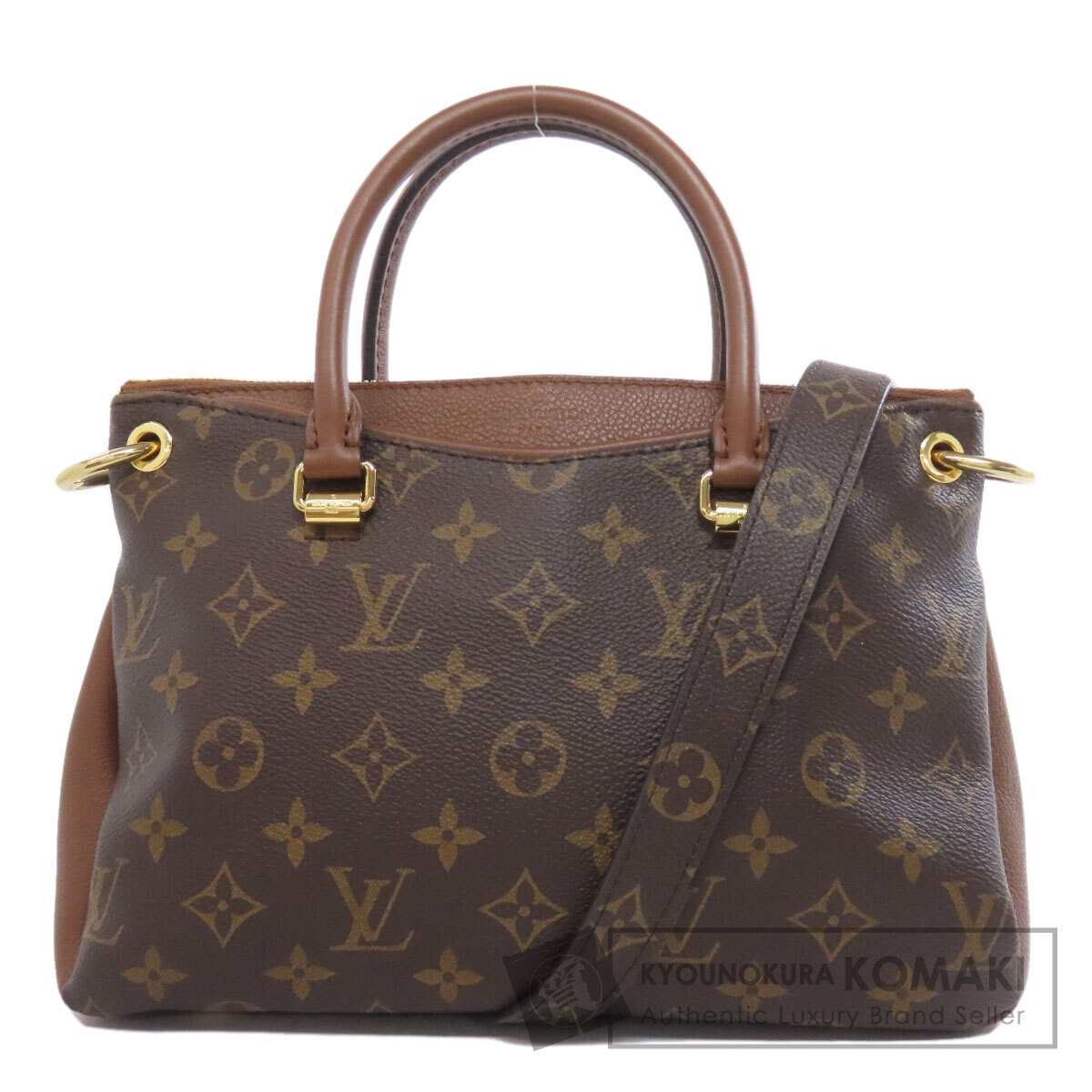 ルイヴィトン M43235 パラスBB USA ハンドバック モノグラム帆布 レディース 【中古】【LOUIS VUITTON】