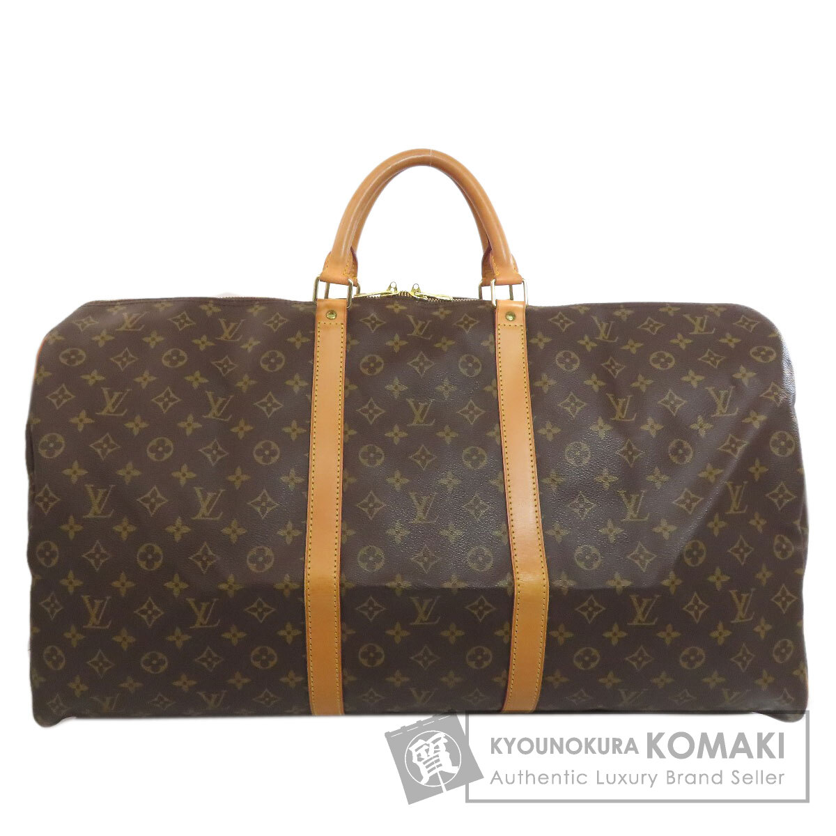 ルイヴィトン M41422 キーポル60 ボストンバッグ モノグラム帆布 レディース 【中古】【LOUIS VUITTON】