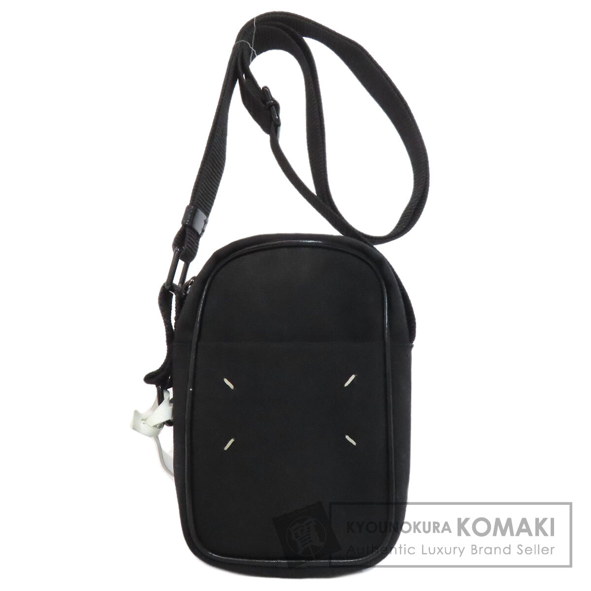 メゾン・マルジェラ ロゴ ショルダーバッグ キャンバス レディース 【中古】【MaisonMargiela】