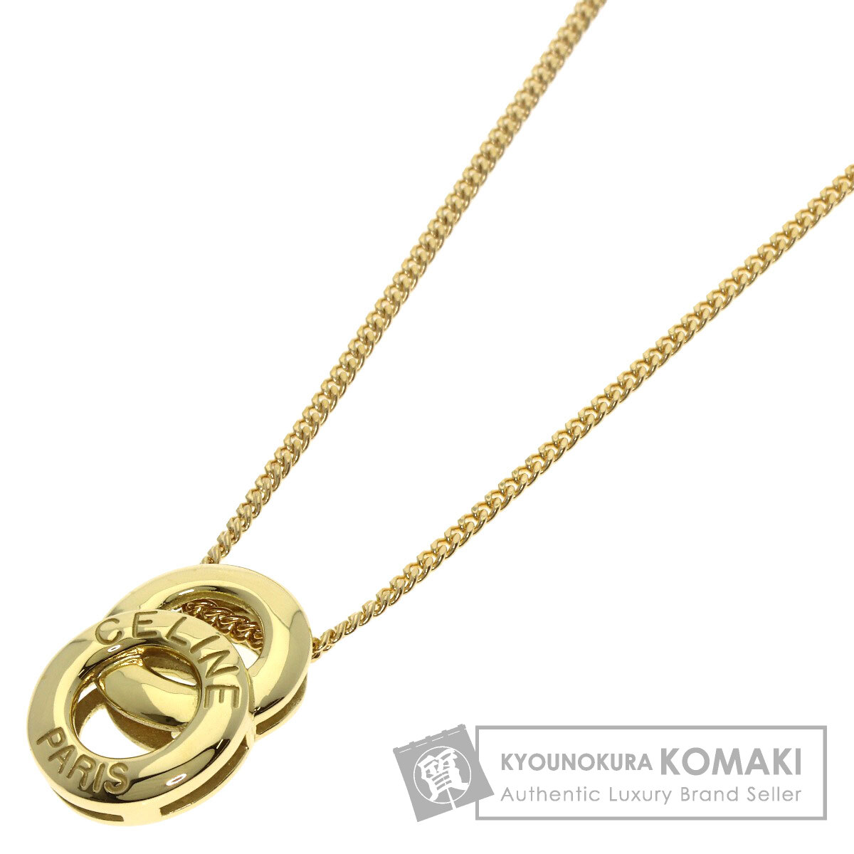 楽天市場】CELINE セリーヌ ダイヤモンド ハート ネックレス K10PG