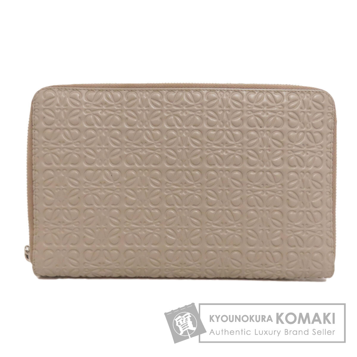 楽天市場】ロエベ Tポーチ アナグラム アクセサリーポーチ カーフ