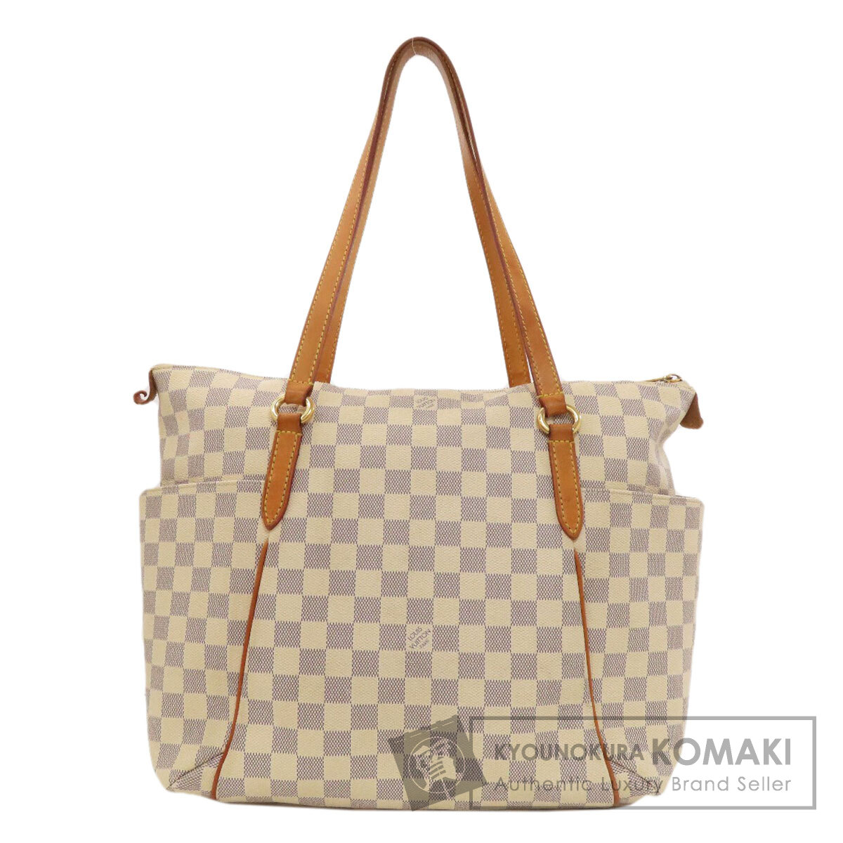【Specialcoupon客体商いもの 6/5～6/11 0:59迄】ルイヴィトン N51262 トータリーMM トートバッグ ダミエキャンバス レディース 【中古】【LOUIS VUITTON】
