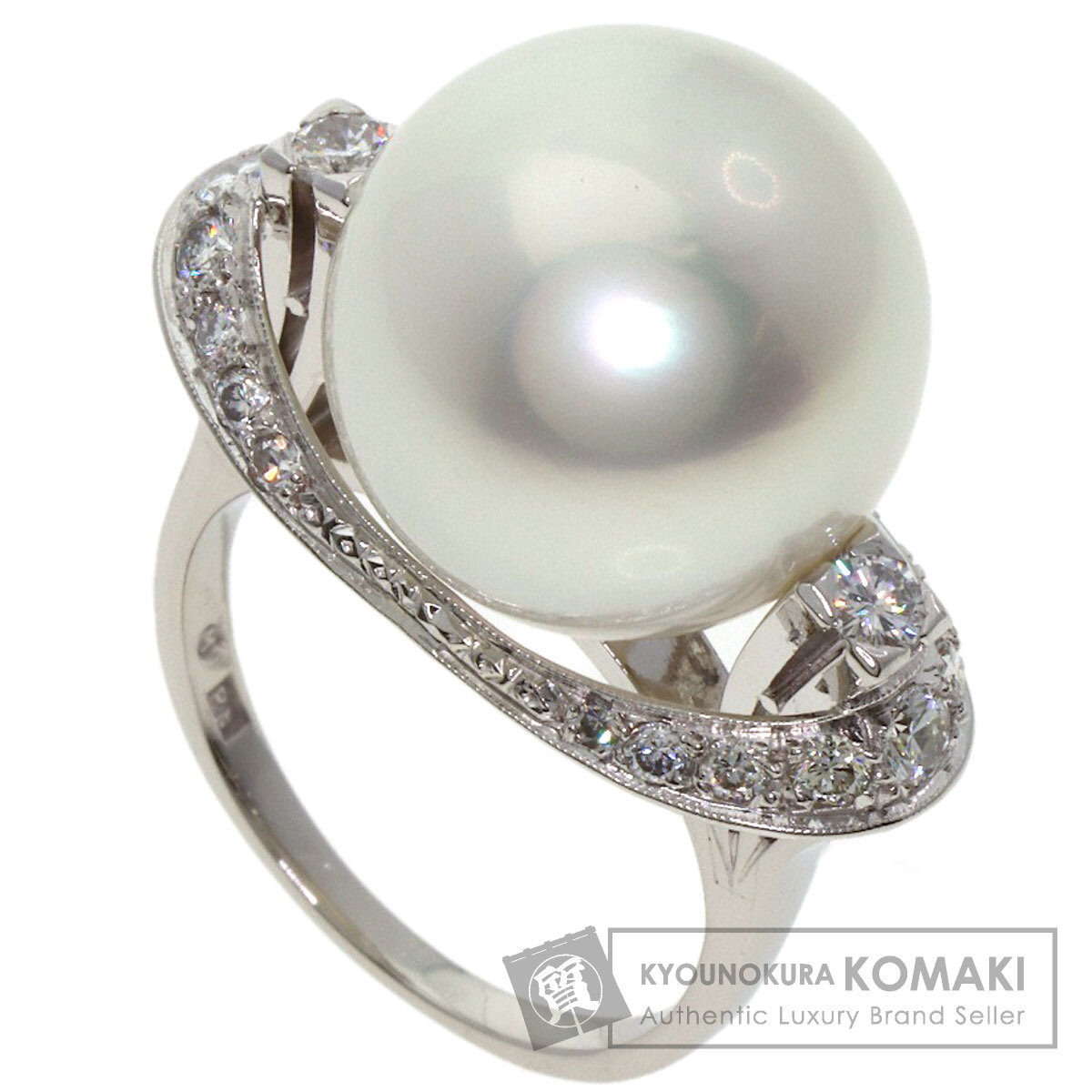 MIKIMOTO　ミキモト　プラチナ　パールリング　10号 楽天市場】ミキモト MIKIMOTO リング パール 10mm珠 ダイヤモンド 11号