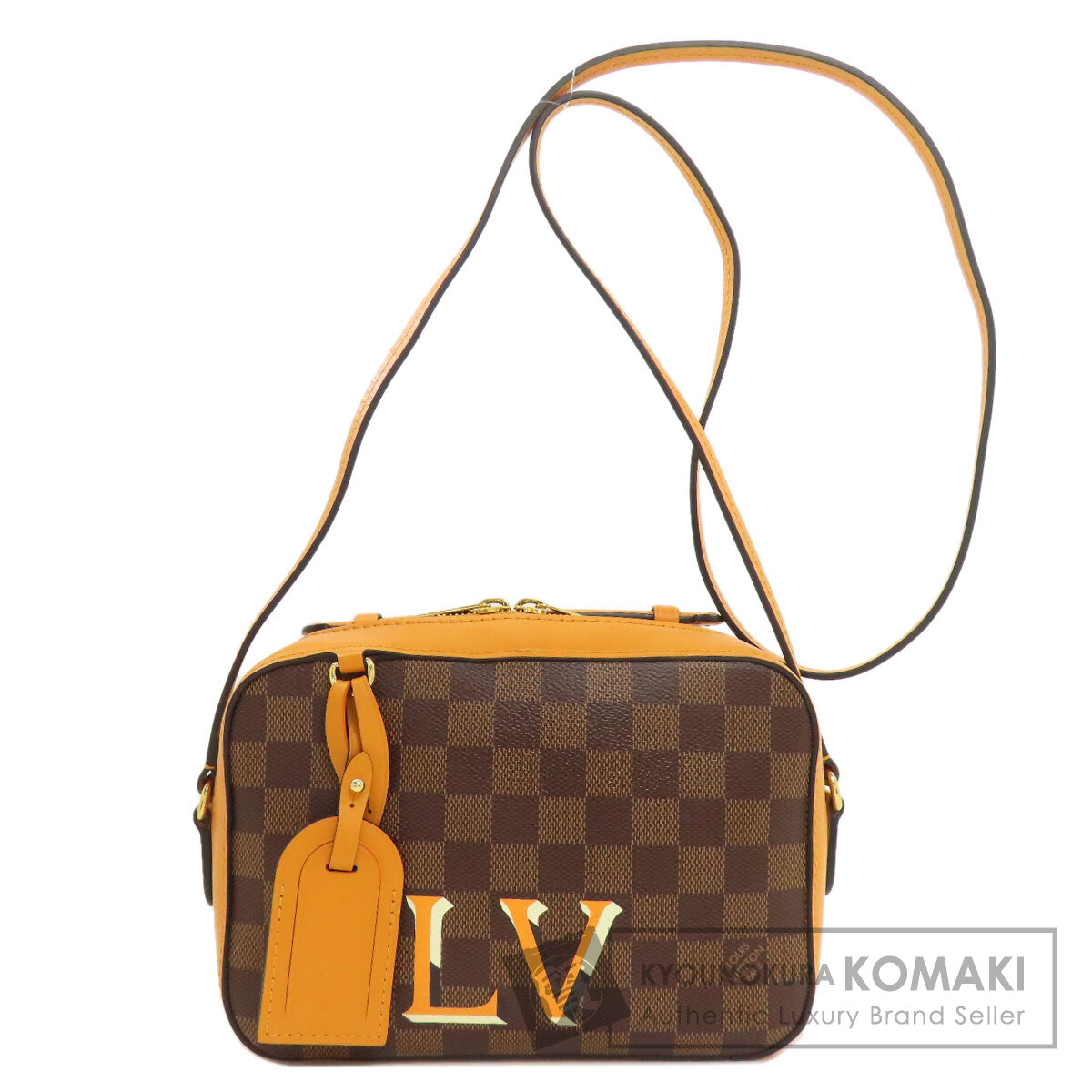 ルイヴィトン N40178 サンタモニカ ショルダーバッグ ダミエキャンバス レディース 【中古】【LOUIS VUITTON】