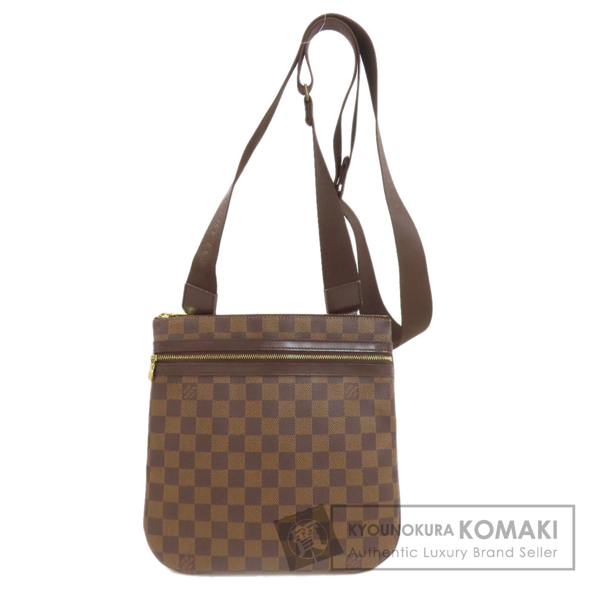 ルイヴィトン N51111 ポシェットボスフォール ショルダーバッグ ダミエキャンバス レディース 【中古】【LOUIS VUITTON】