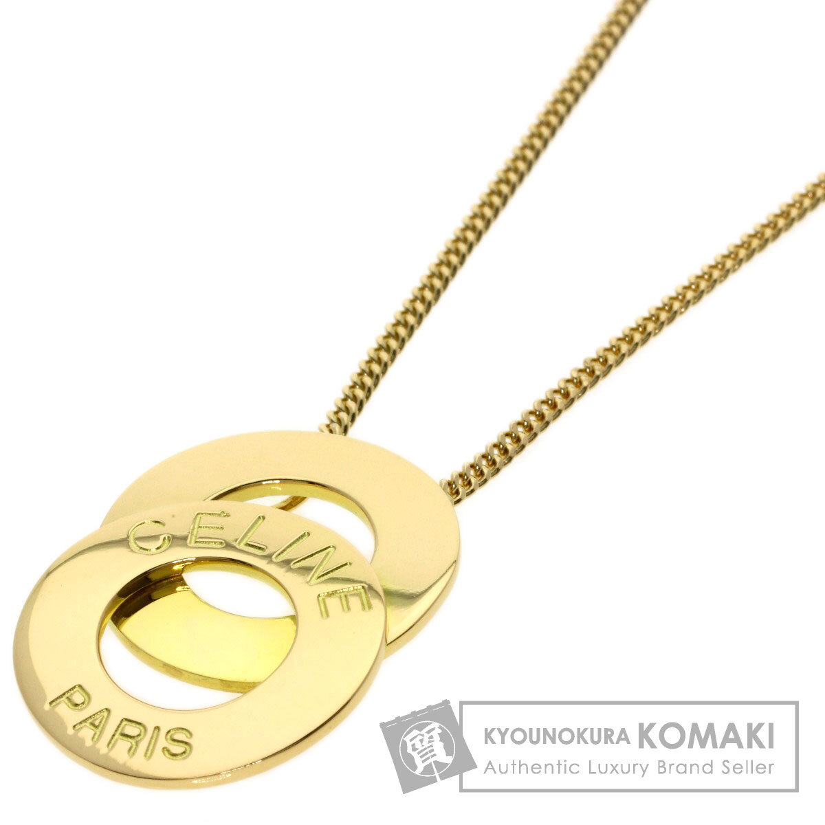 楽天市場】CELINE セリーヌ ダイヤモンド ハート ネックレス K10PG