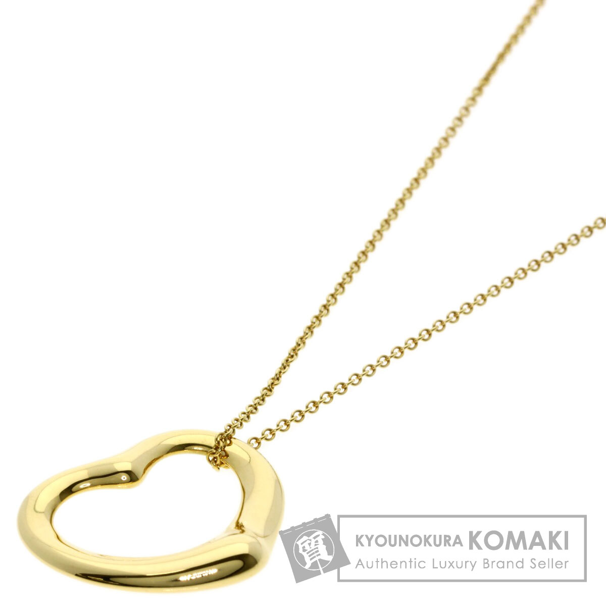 楽天市場】□ティファニー【Tiffany＆Co.】K18YG/750 オープンハート