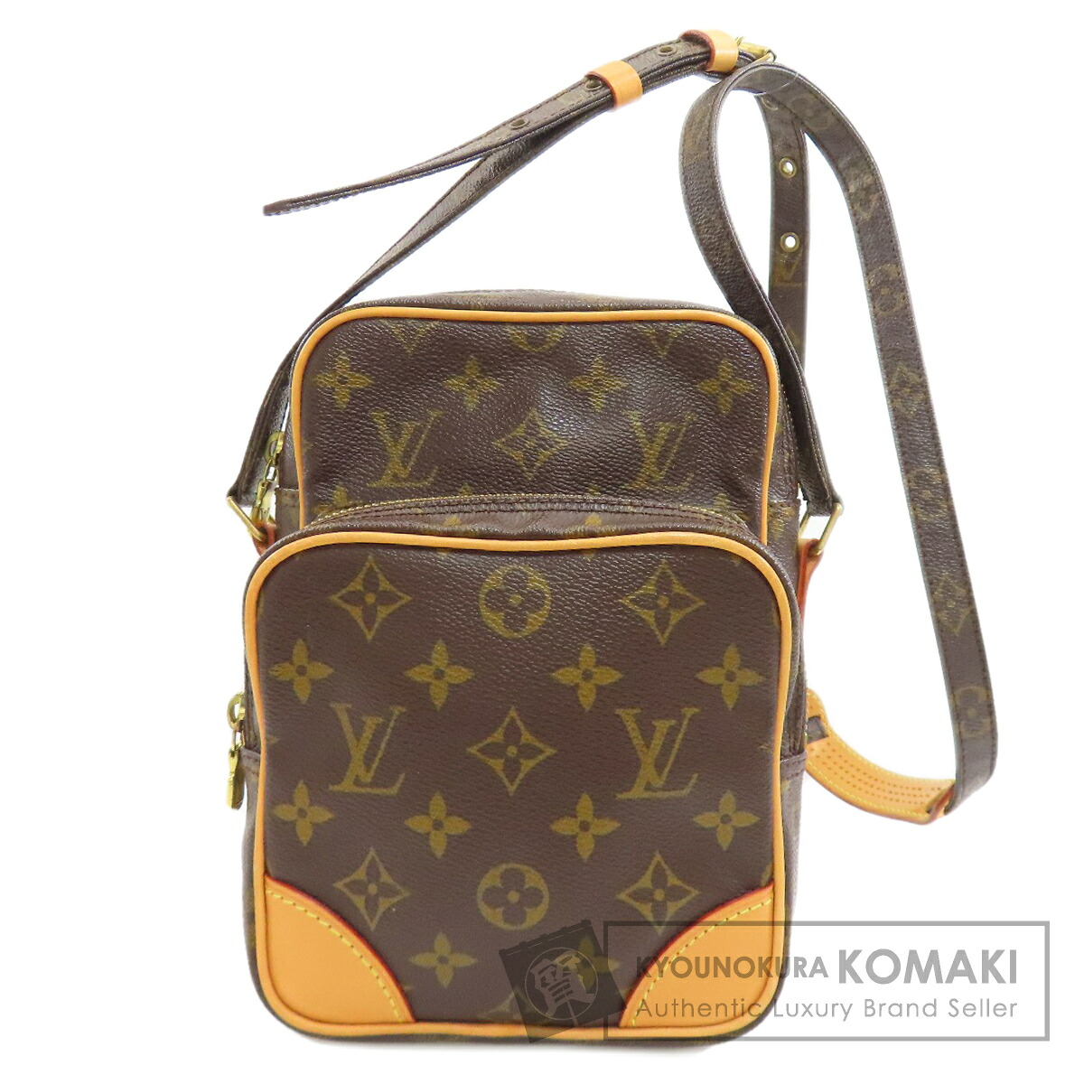 ルイヴィトン M45236 アマゾン ショルダーバッグ モノグラム帆布 レディース 【中古】【LOUIS VUITTON】
