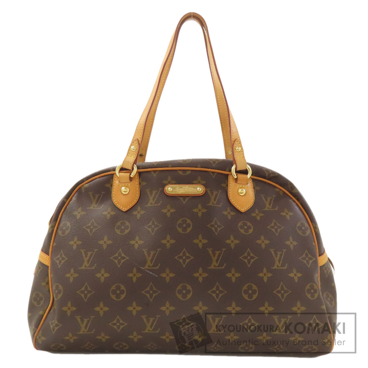 ルイヴィトン M95566 モントルグイユGM トートバッグ モノグラム帆布 レディース 【中古】【LOUIS VUITTON】