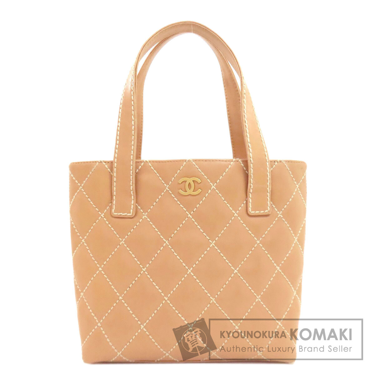 楽天市場】CHANEL シャネル ワイルドステッチ ココマーク ハンドバッグ