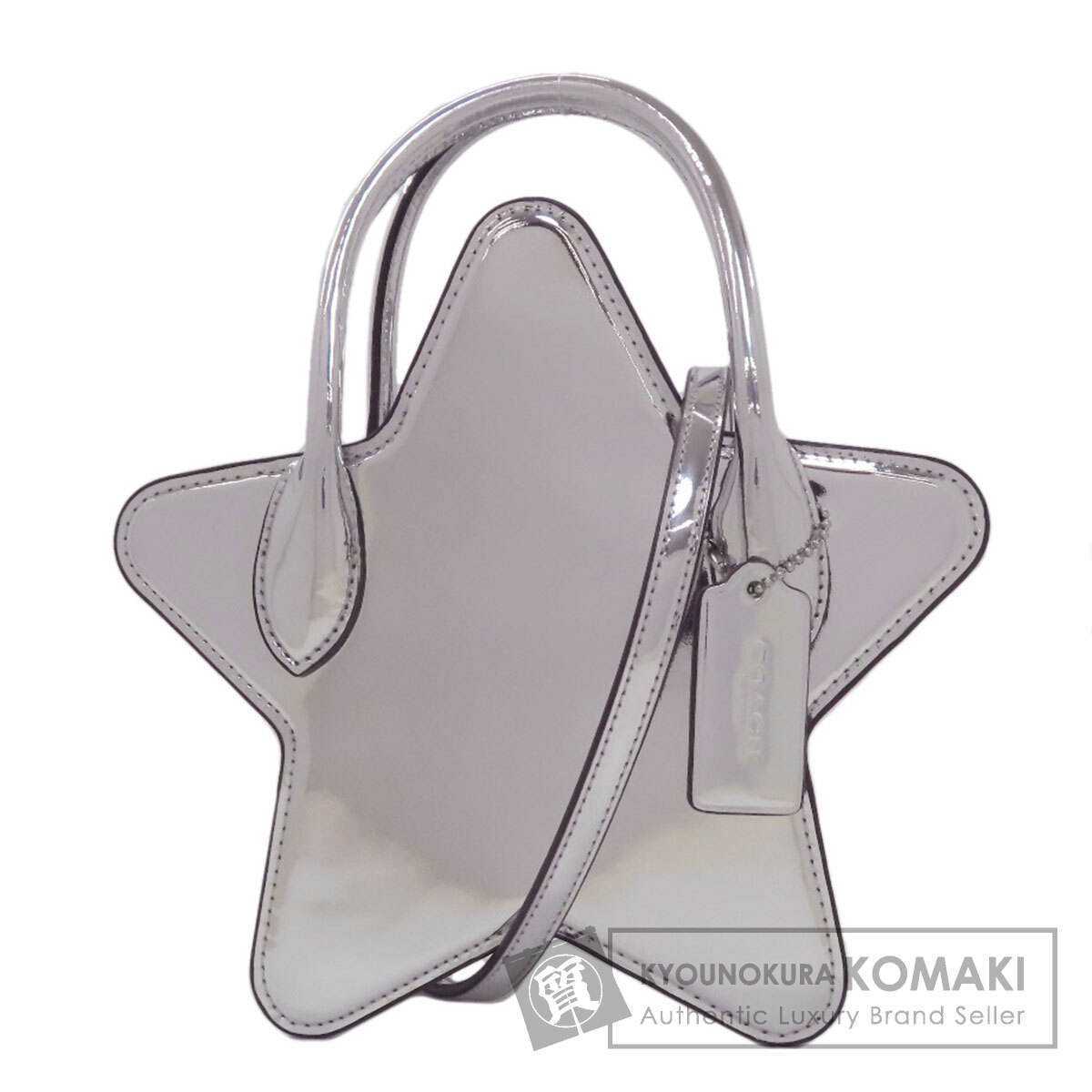 コーチ CN700 スター 2WAY ハンドバッグ レザー レディース 【中古】【COACH】