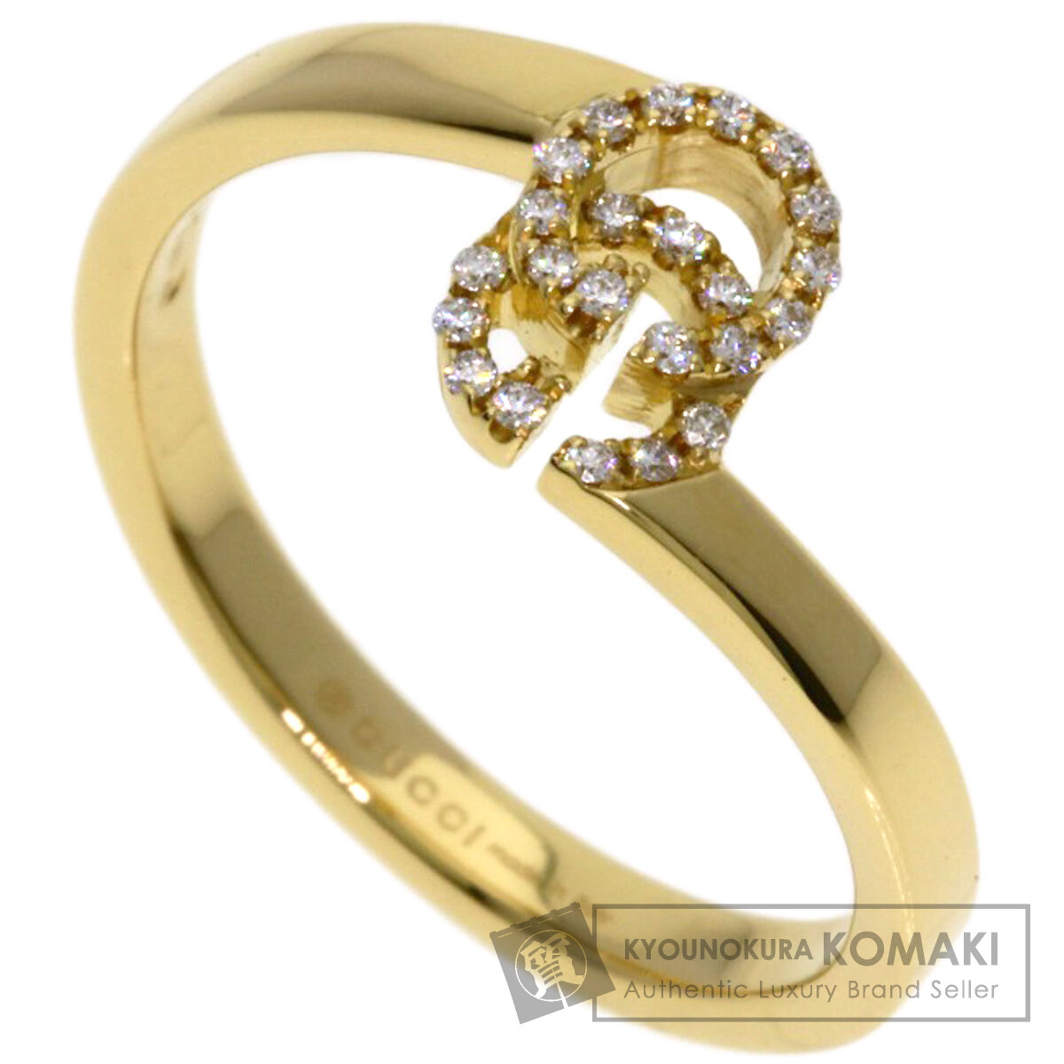 楽天市場】グッチ GUCCI リング GG ランニング ロゴ ツイスト