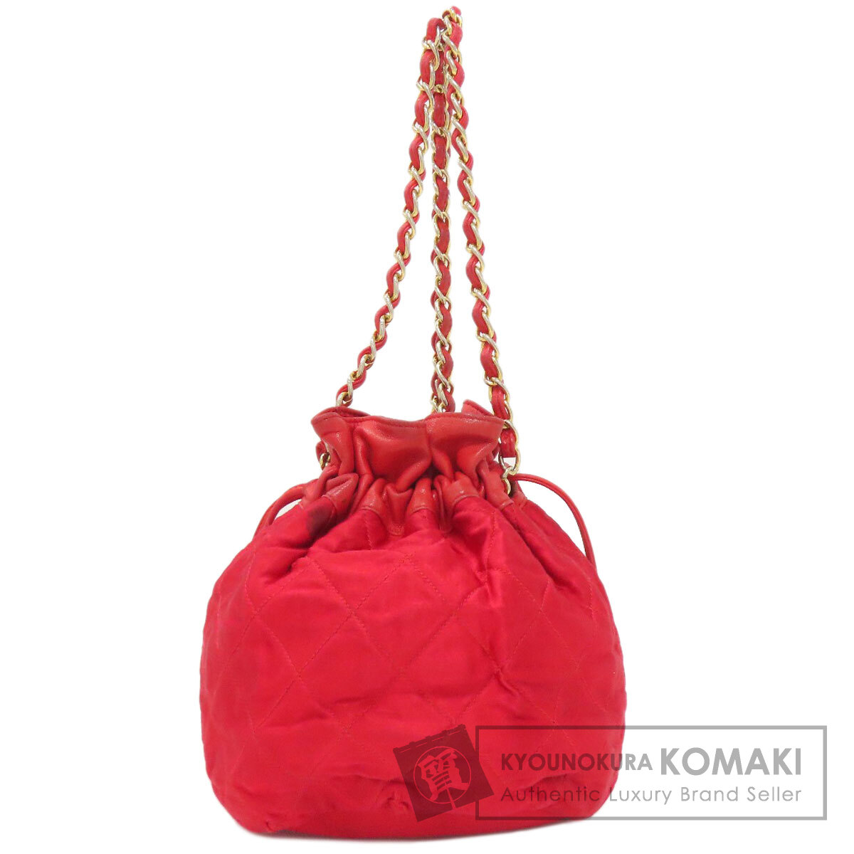 楽天市場】シャネル 巾着チェーンショルダー ココマーク ゴールド金具