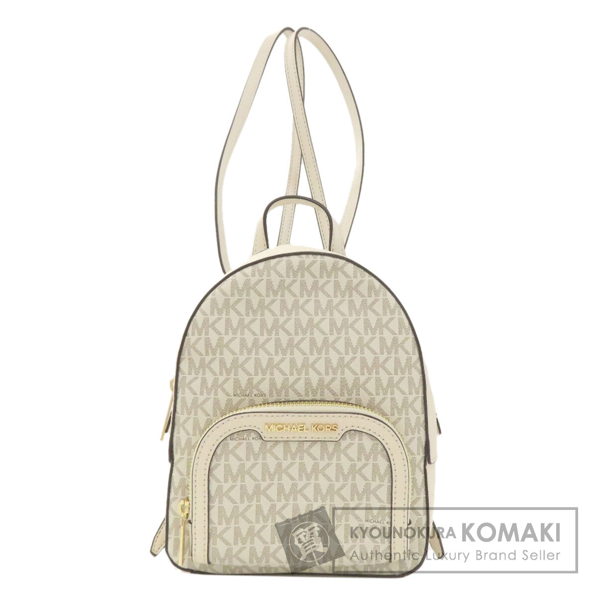 マイケルコース MKシグネチャー リュック・デイパック レザー/PVC レディース 【中古】【Michael Kors】