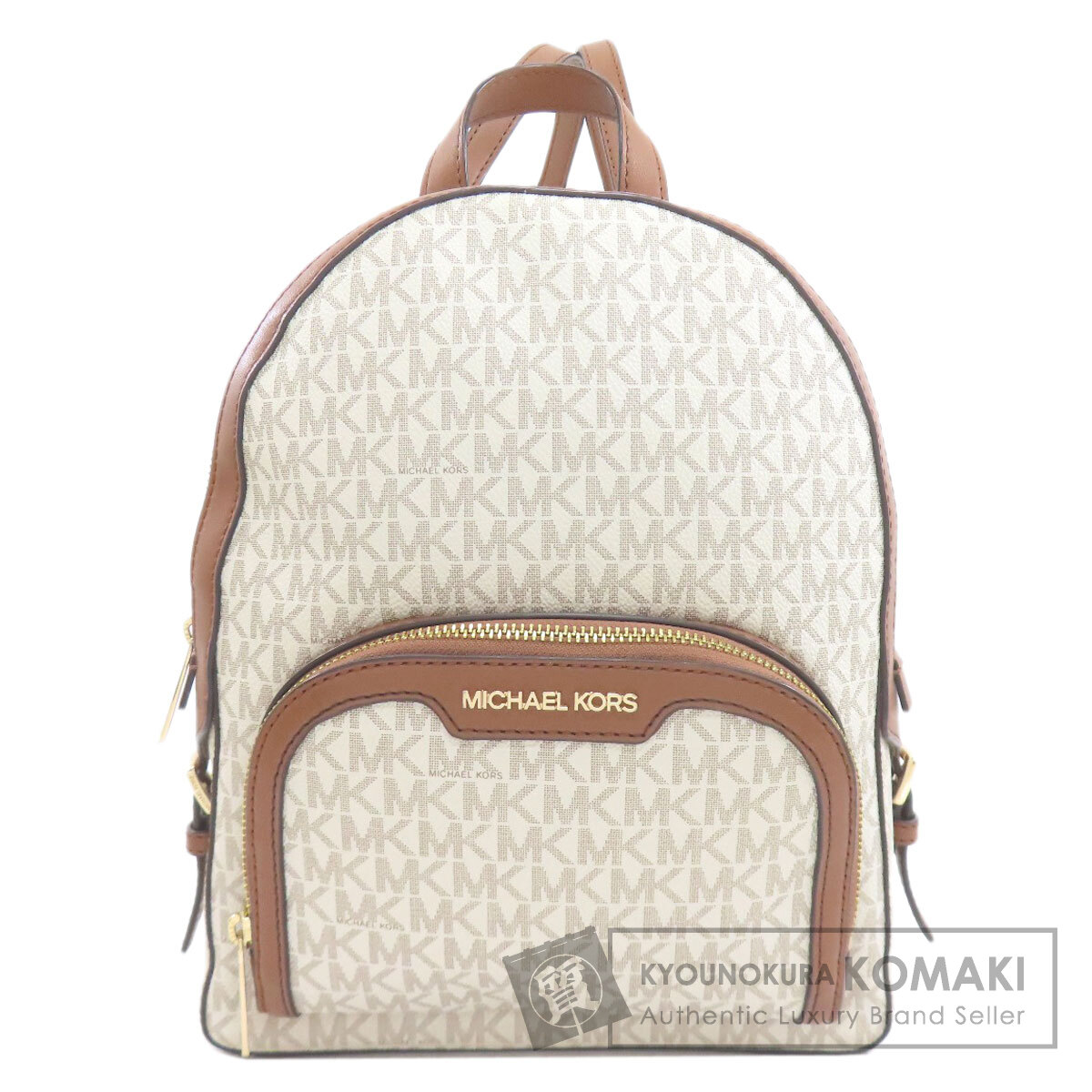 マイケルコース MKシグネチャー リュック・デイパック レザー/PVC レディース 【中古】【Michael Kors】