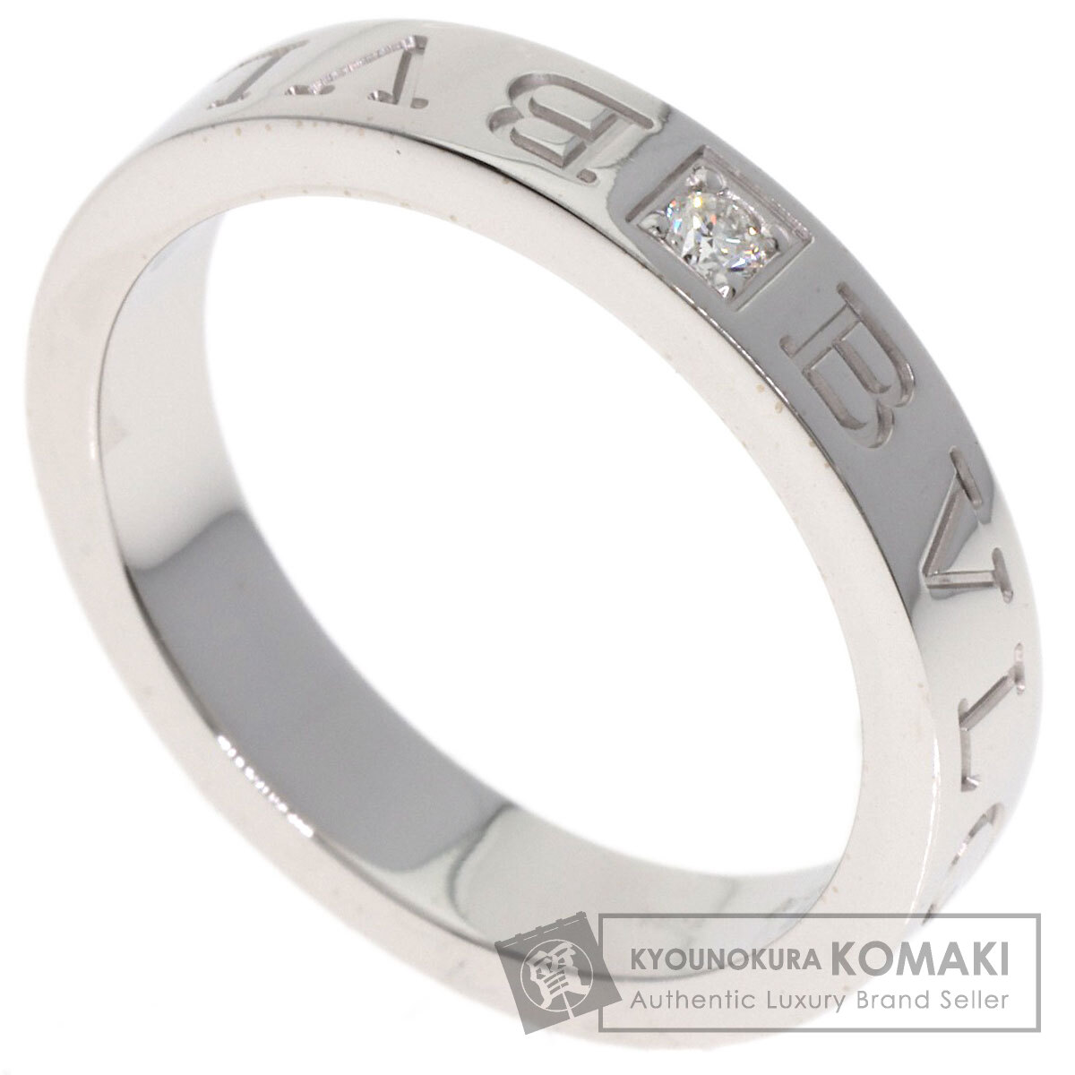 楽天市場】【ジュエリー】BVLGARI ブルガリ ダブルロゴリング 指輪 1P