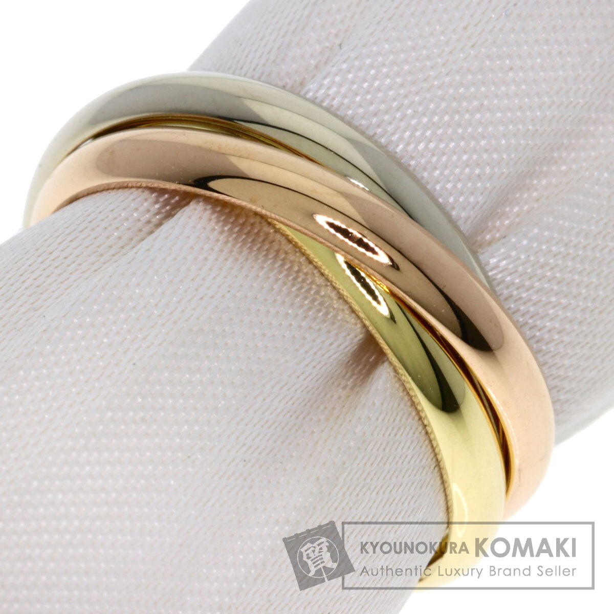 楽天市場】カルティエ Cartier トリニティリング 細タイプ 52号