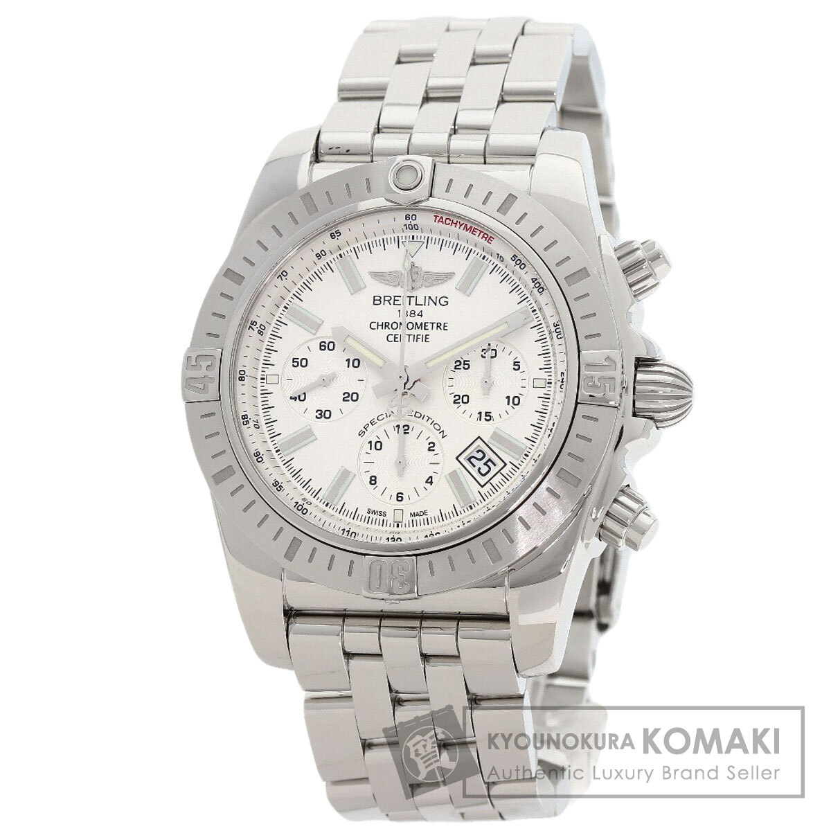 ブライトリング AB011511 クロノマット 44 腕時計 ステンレススチール/SS メンズ 【中古】【BREITLING】