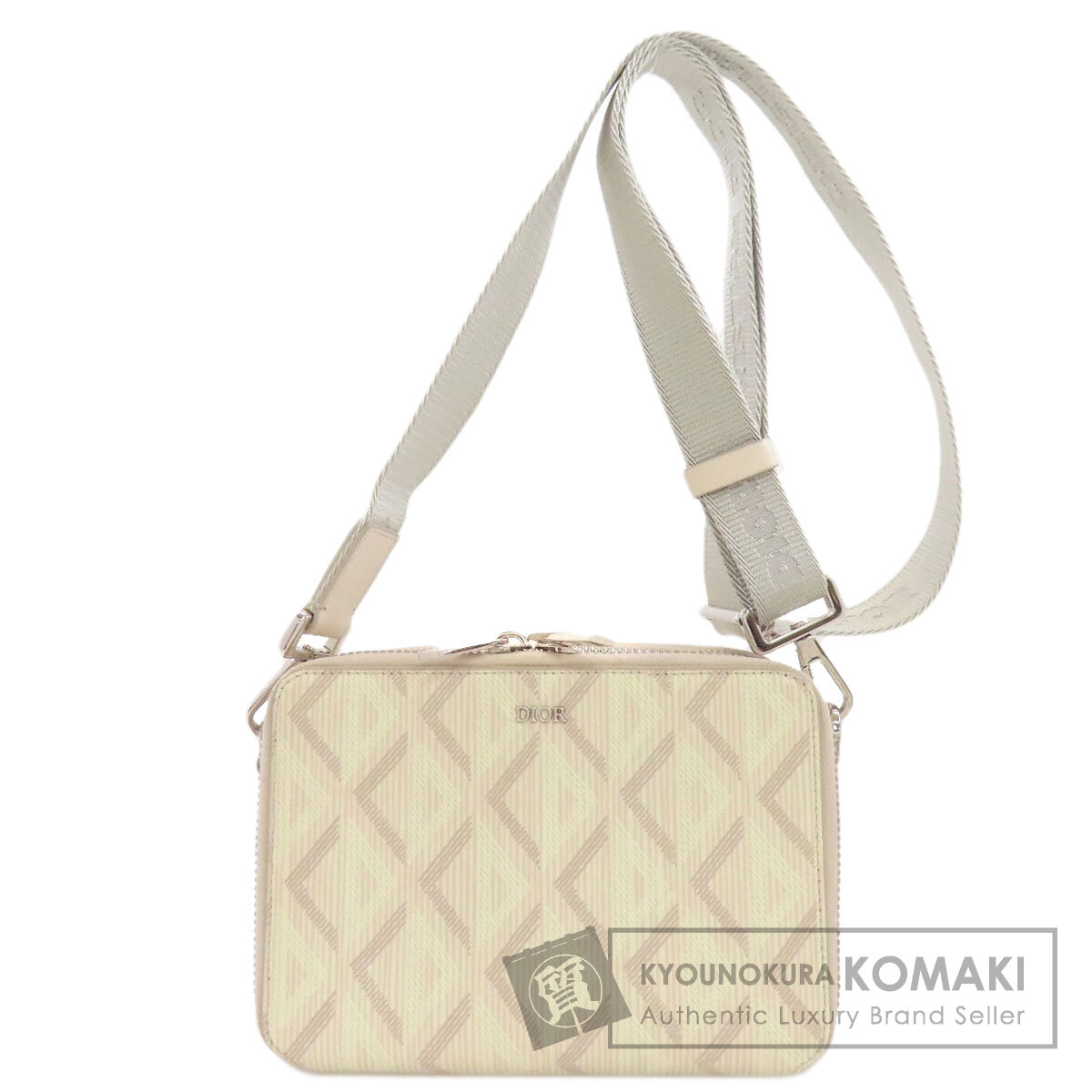 クリスチャンディオール CDダイヤ ショルダーバッグ PVC レディース 【中古】【CHRISTIAN DIOR】