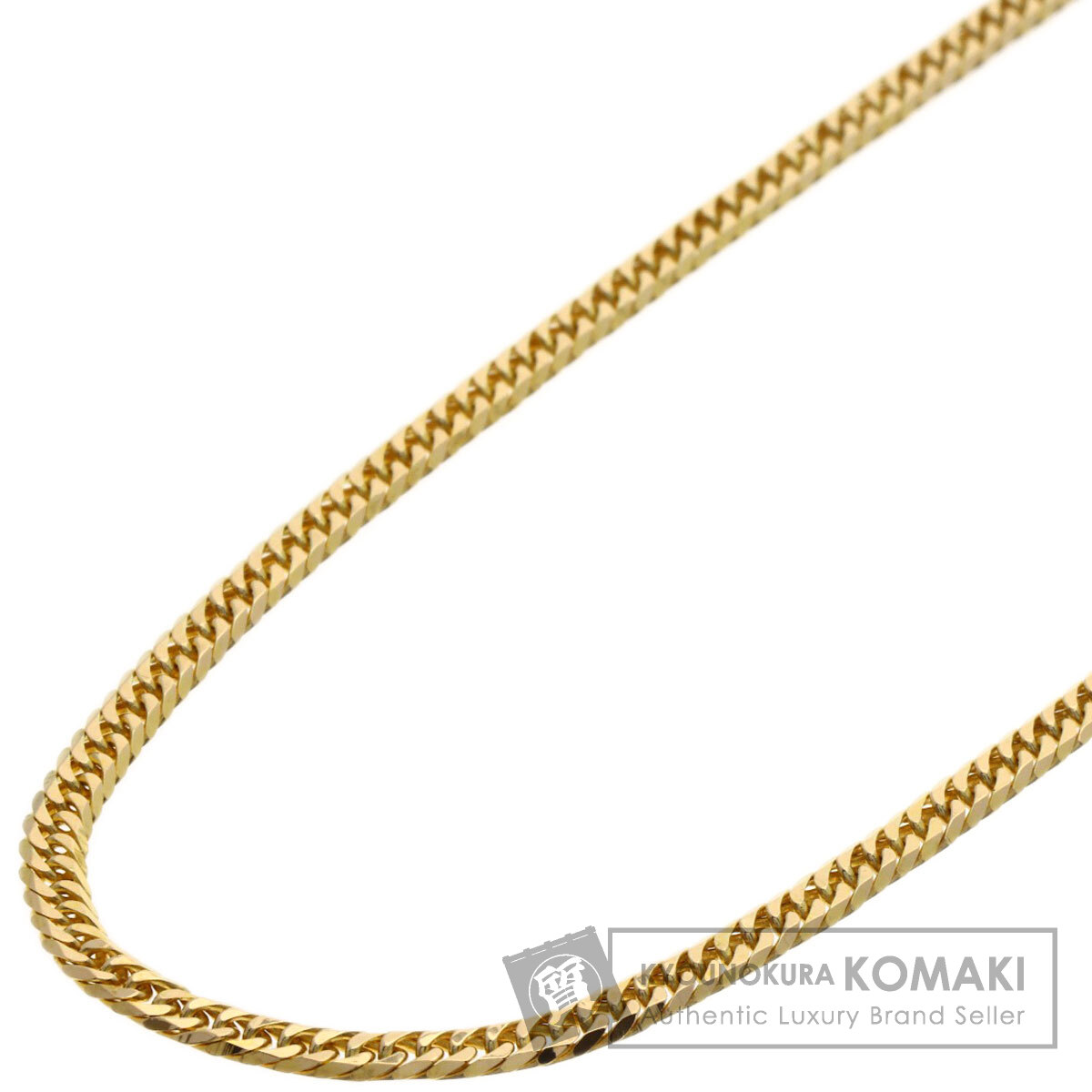 喜平 キヘイ 6面W ネックレス K18イエローゴールド 10.7g メンズ 【中古】|ブランド京の蔵小牧【最安挑戦!】