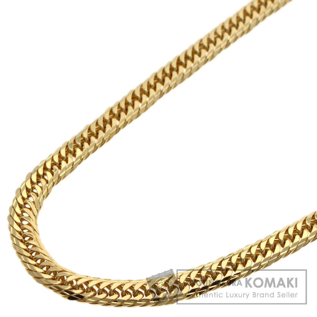 喜平 キヘイ 10面 トリプル ネックレス K18イエローゴールド 20.5g メンズ 【中古】