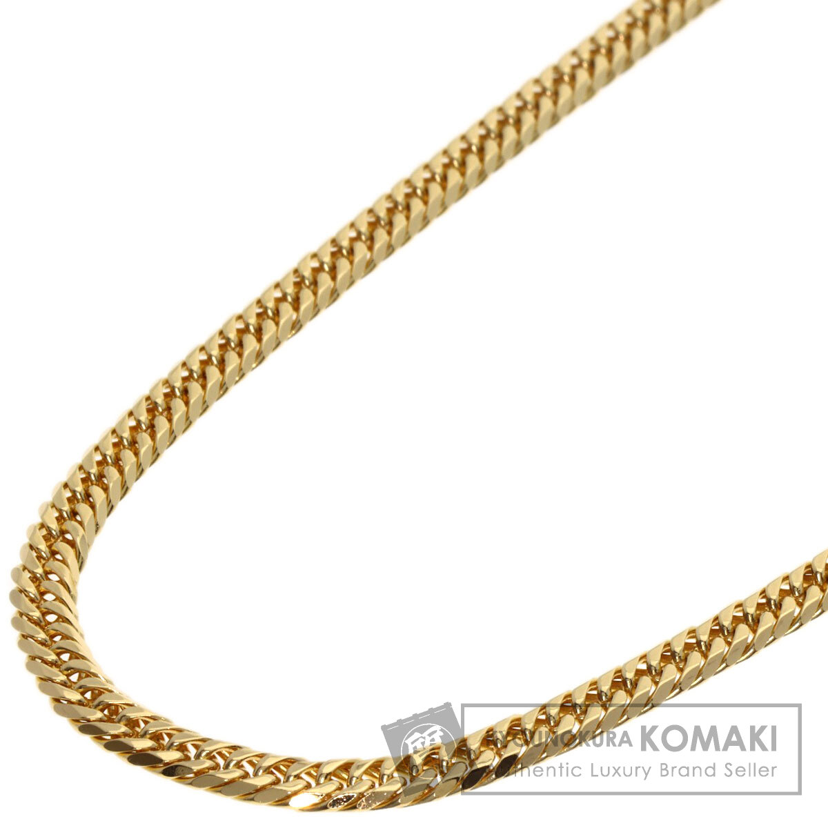 喜平 キヘイ 6面W 頸飾り K18黄色ゴールド 20.2g メンズ 【中古】
