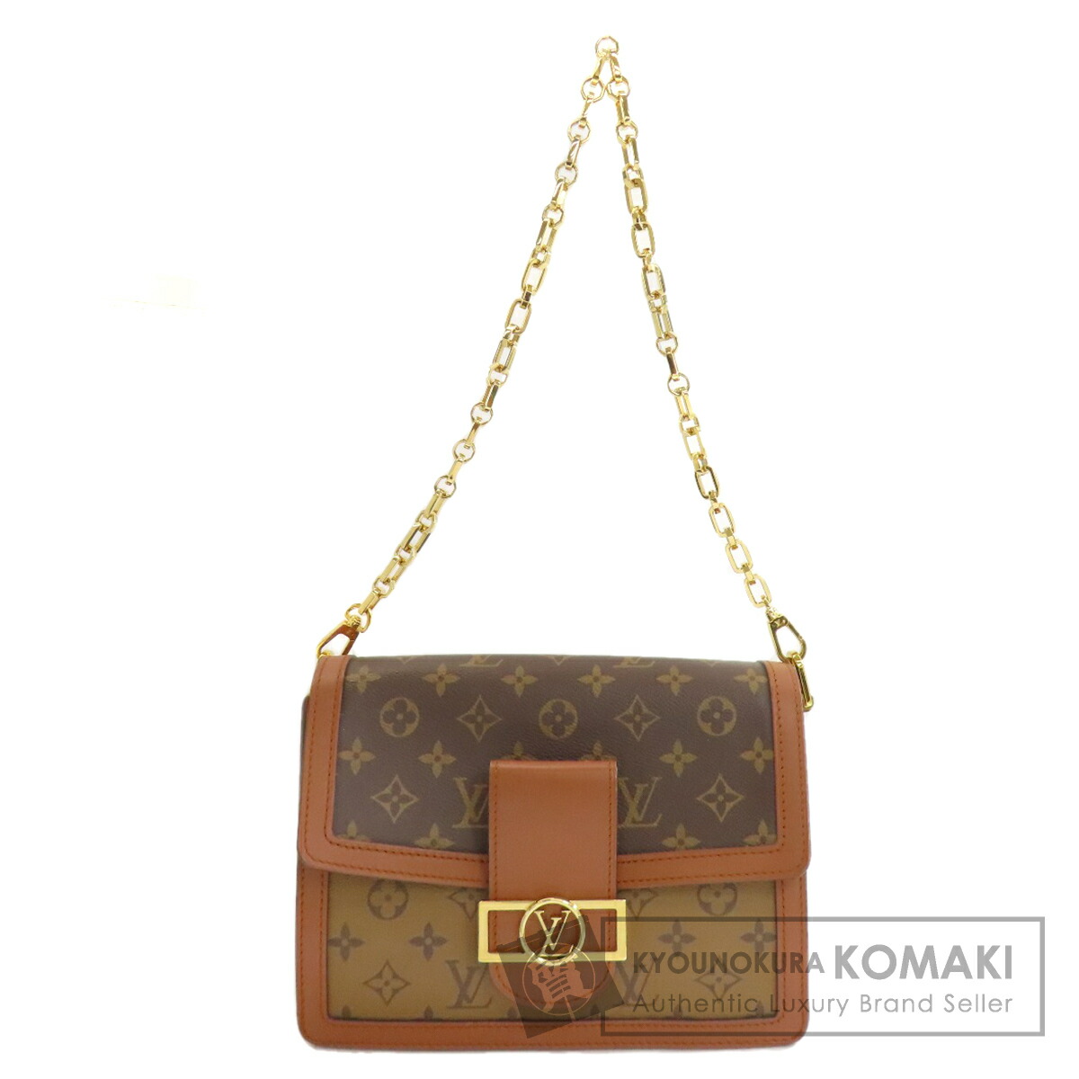 ルイヴィトン M45958 ドーフィーヌMM ハンドバック モノグラム帆布 レディース 【中古】【LOUIS VUITTON】