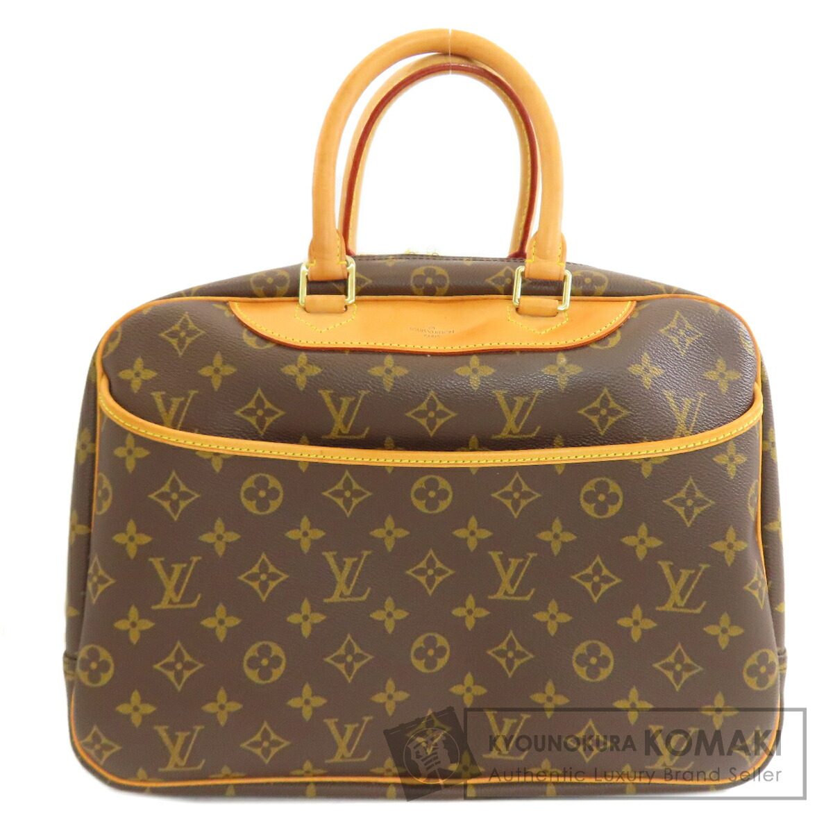 ルイヴィトン M47270 ドーヴィル ハンドバッグ モノグラムキャンバス レディース 【中古】【LOUIS VUITTON】