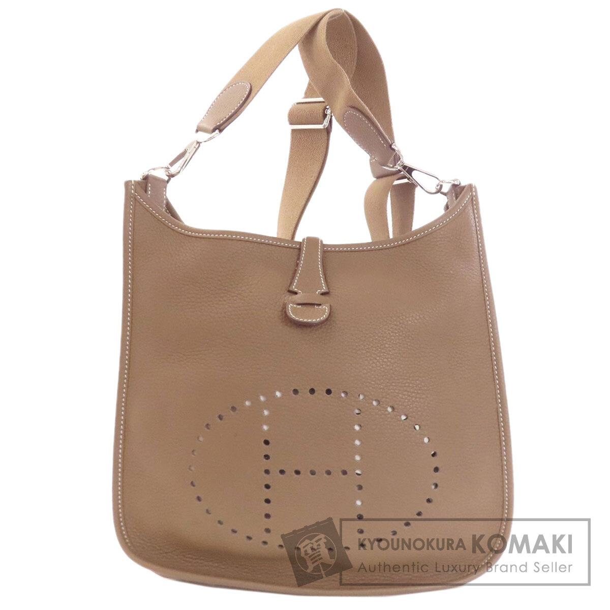 エルメス エブリン3 PM エトープ シルバー金具 ショルダーバッグ トリヨン レディース 【中古】【HERMES】|ブランド京の蔵小牧【最安挑戦!】
