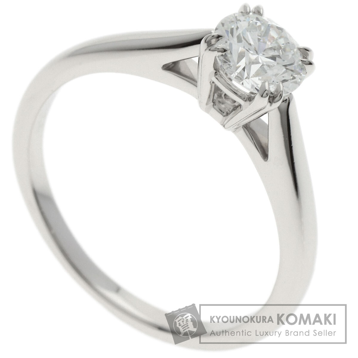 ハリーウィンストン ソリティア ダイヤモンド リング・指輪 プラチナPT950 レディース 【中古】【HARRY WINSTON】|ブランド京の蔵小牧【最安挑戦!】