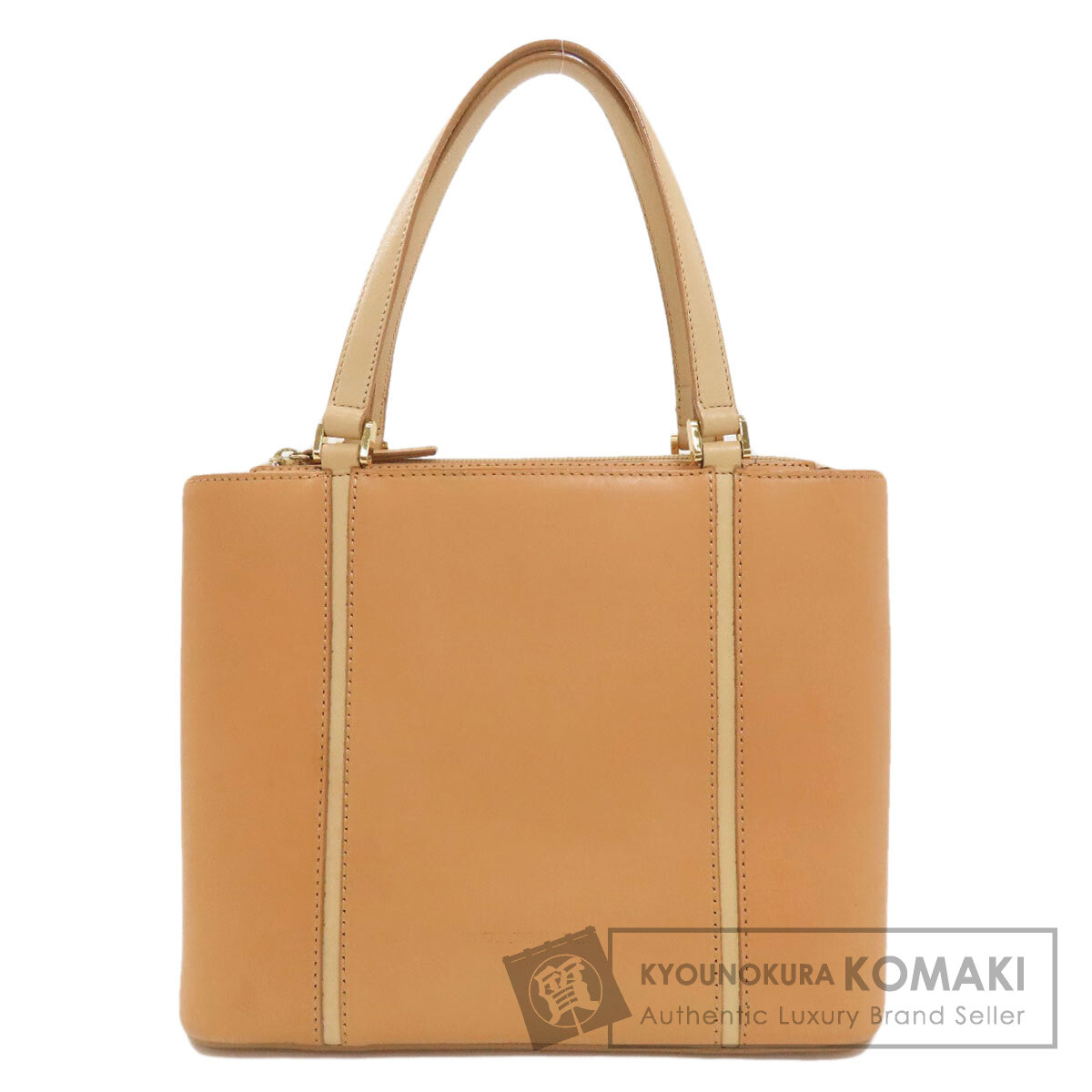 バーバリー ロゴタイプ ハンドバック なめし革 レディース 【中古】【BURBERRY】