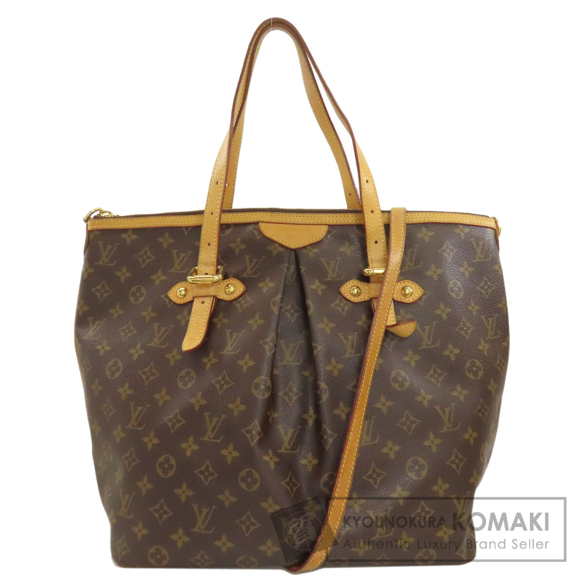 ルイヴィトン M40146 パレルモGM トートバッグ モノグラム帆布 レディース 【中古】【LOUIS VUITTON】