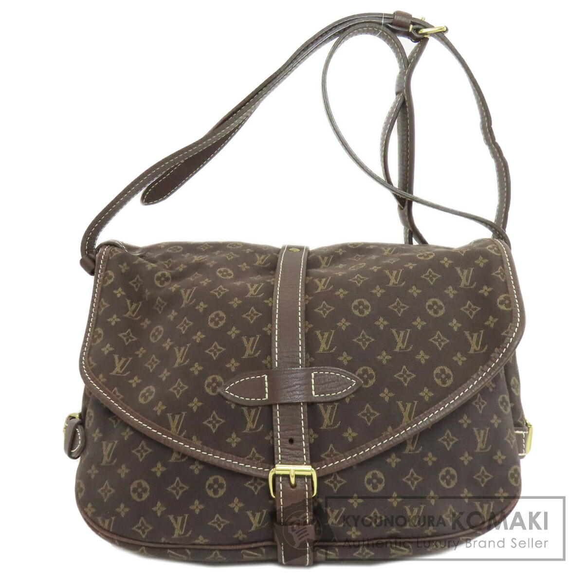 ルイヴィトン M95227 ソミュール ショルダーバッグ モノグラムミニラン レディース 【中古】【LOUIS VUITTON】