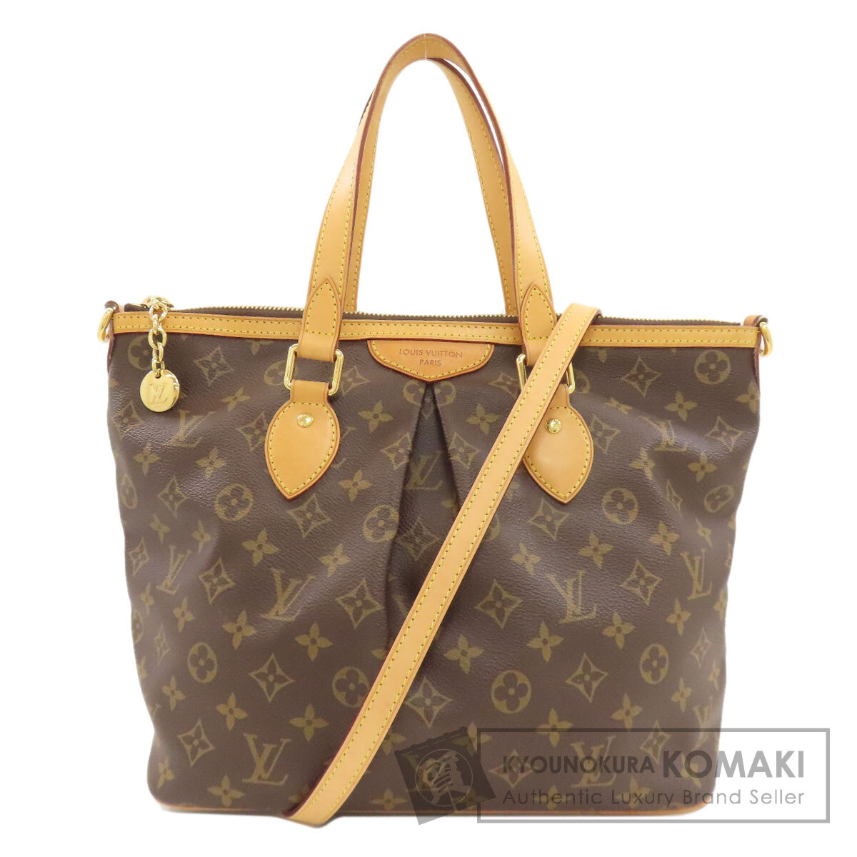 ルイヴィトン M40145 パレルモPM ハンドバッグ モノグラムキャンバス レディース 【中古】【LOUIS VUITTON】