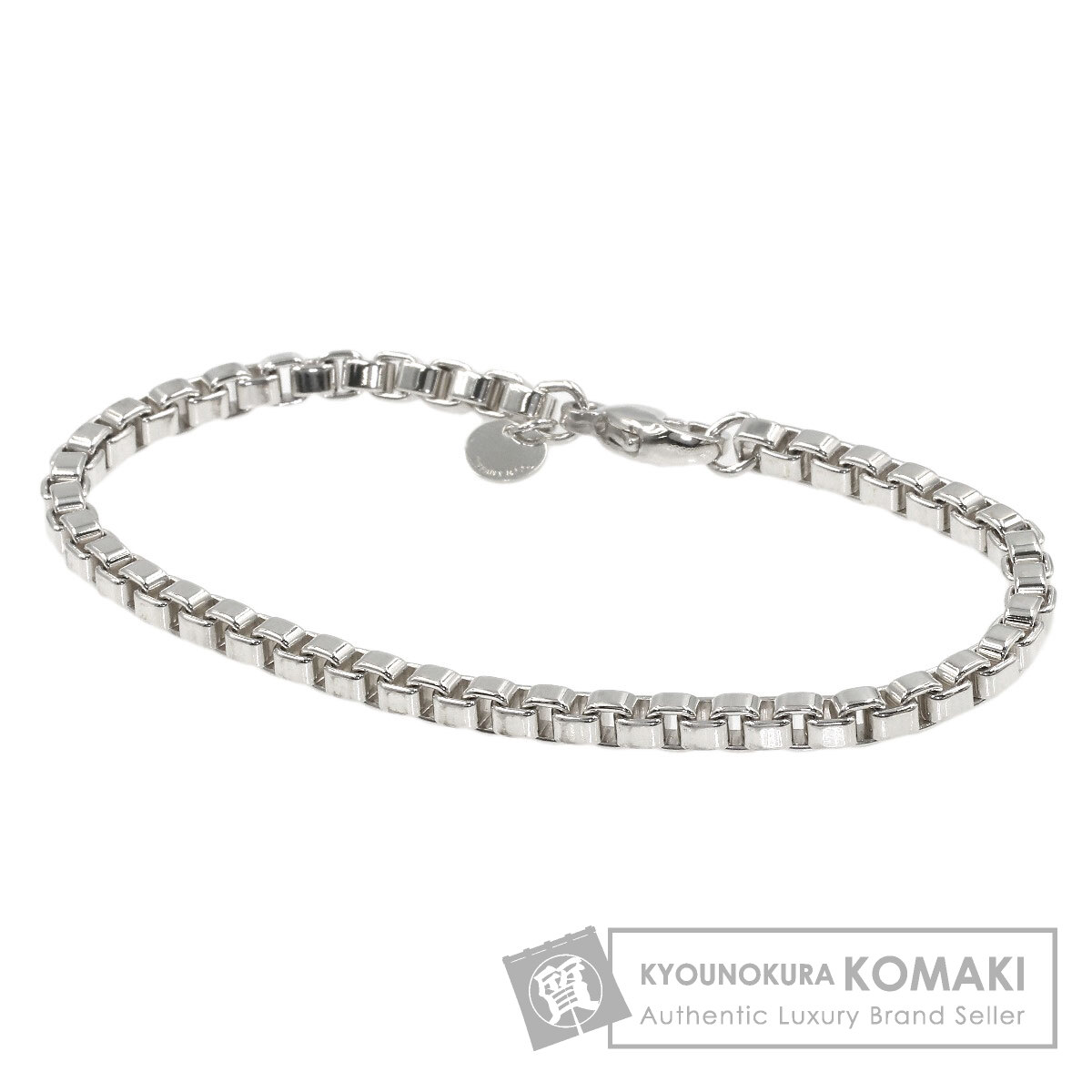 Tiffany & Co. シルバーベネチアンブレスレット19cm TIFFANY&Co. ティファニー ベネチアン ブレスレット 19cm シルバー925