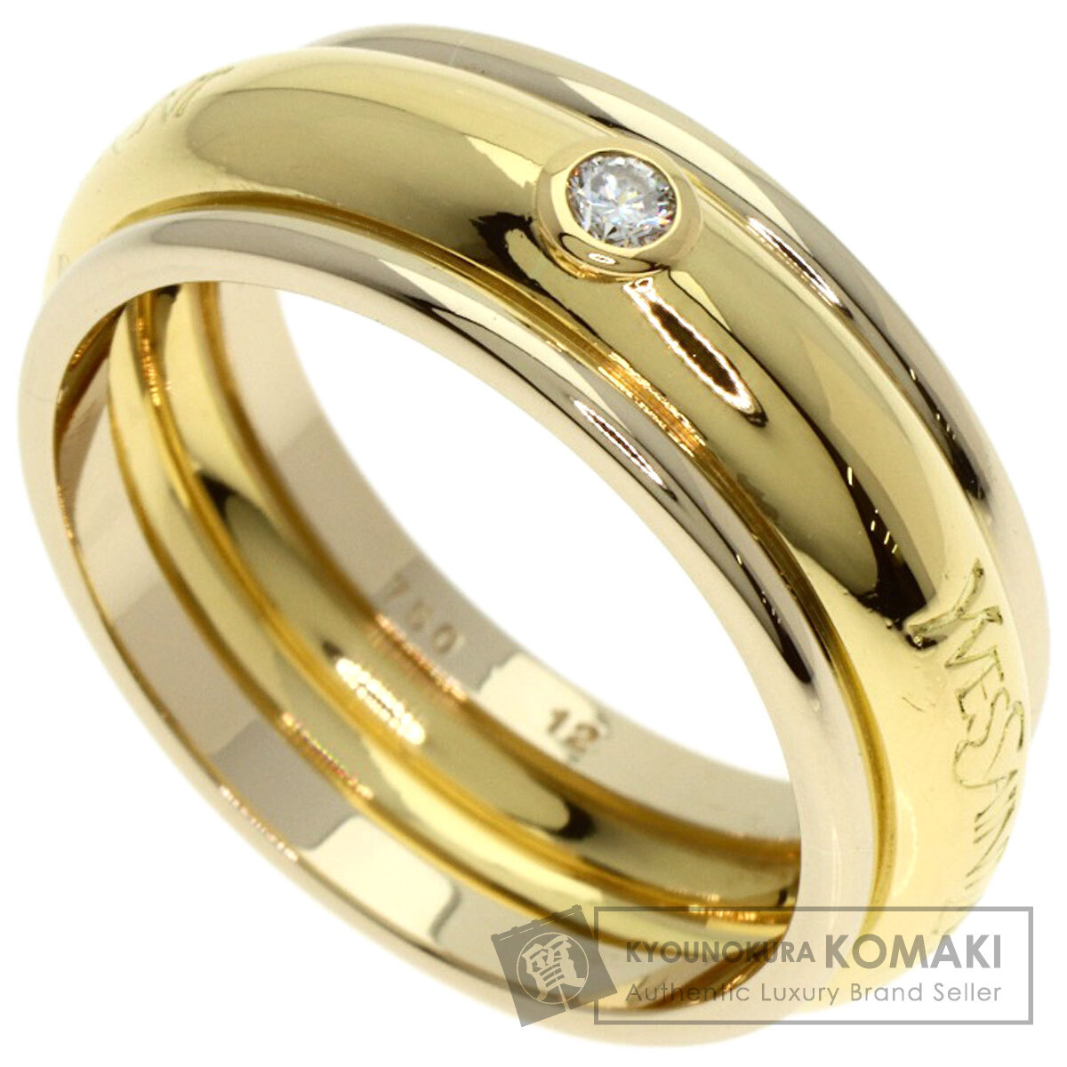 楽天市場】イヴ・サンローラン ダイヤモンド リング・指輪 プラチナ