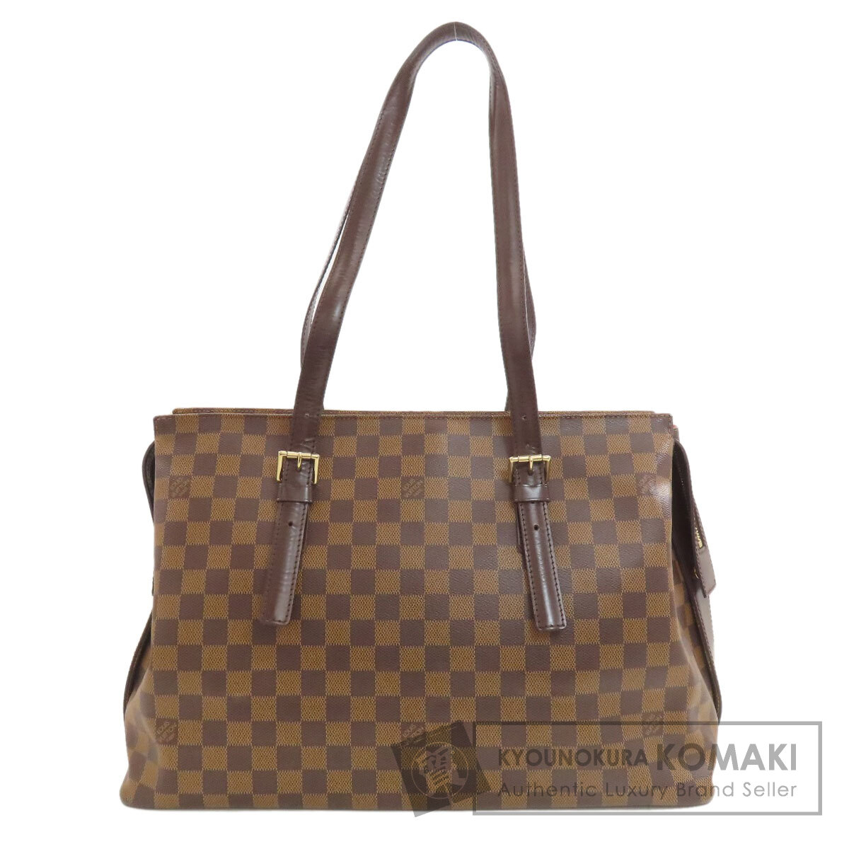 ルイヴィトン N51119 チェルシー トートバッグ ダミエキャンバス レディース 【中古】【LOUIS VUITTON】