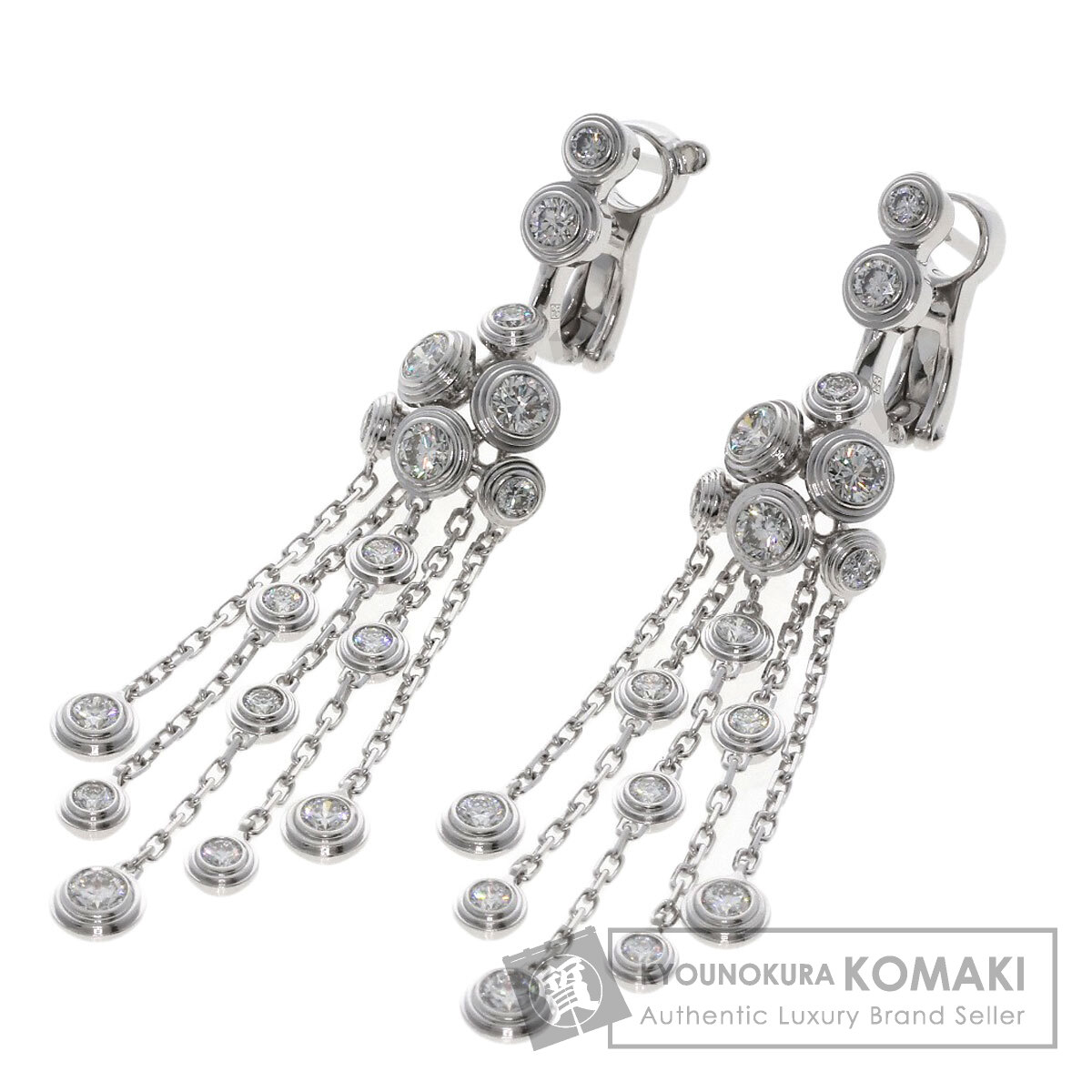 楽天市場】【ジュエリー】Cartier カルティエ ラニエール ピアス K18WG