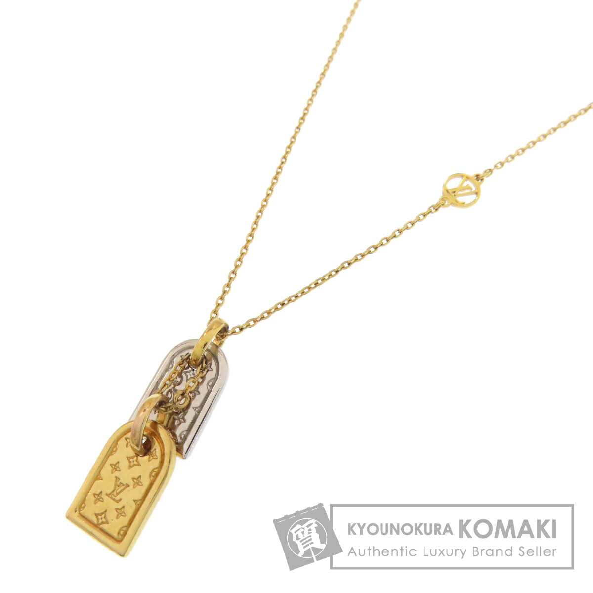 ◇ルイヴィトン◇ 新品仕上済 M63141 ネックレス ナノグラム ペンダント ルイヴィトン(LOUIS VUITTON)・ネックレスナノグラム(M63141) の高価