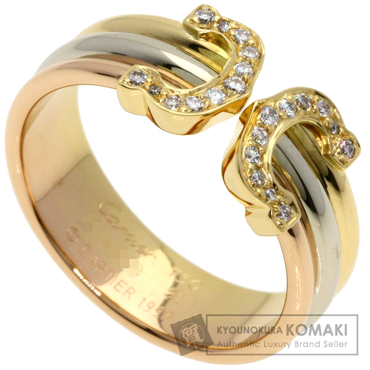 楽天市場】カルティエ Cartier リング アブソリュセ 2C C2