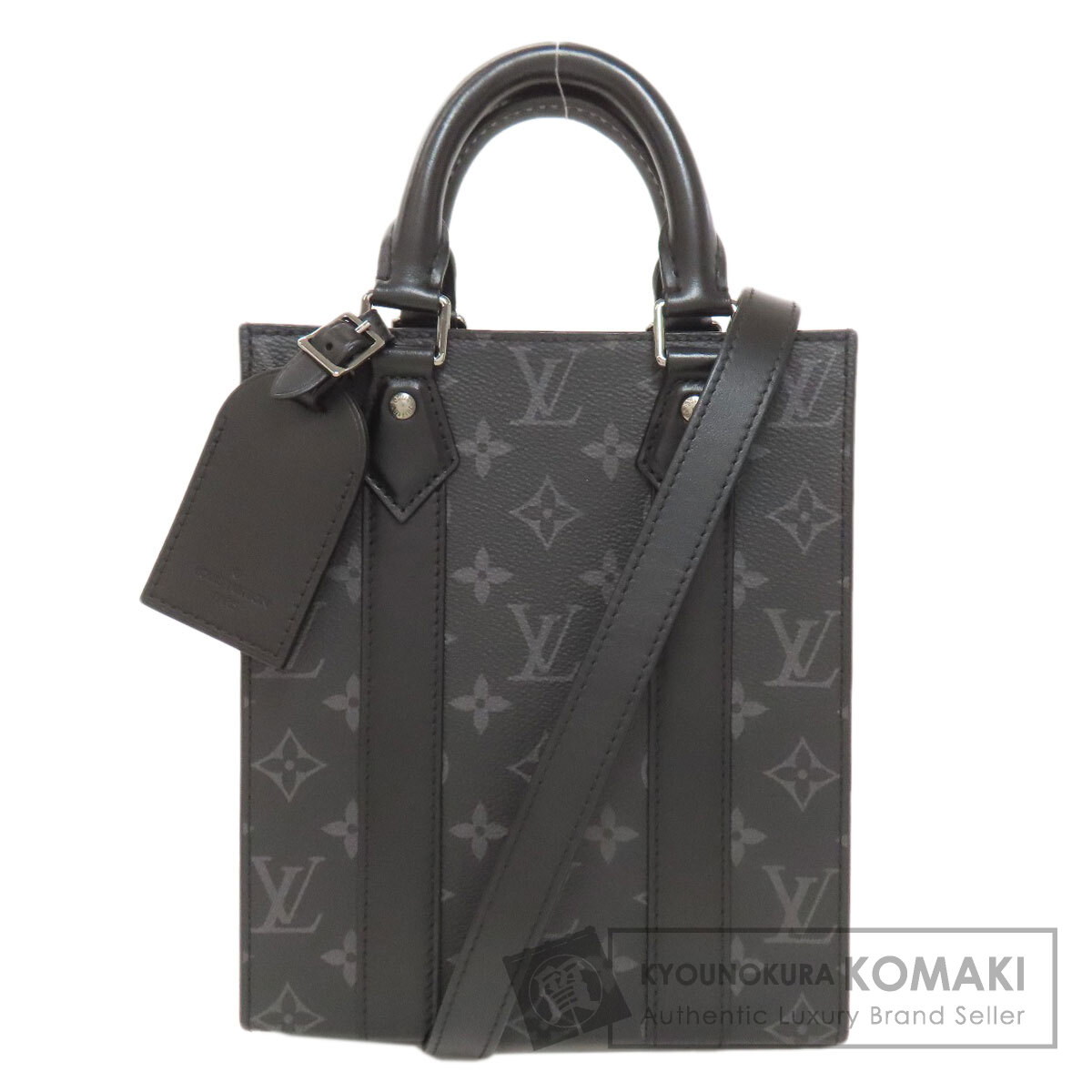 ルイヴィトン M46453 サックプラ ミニ ハンドバッグ モノグラムエクリプス レディース 【中古】【LOUIS VUITTON】