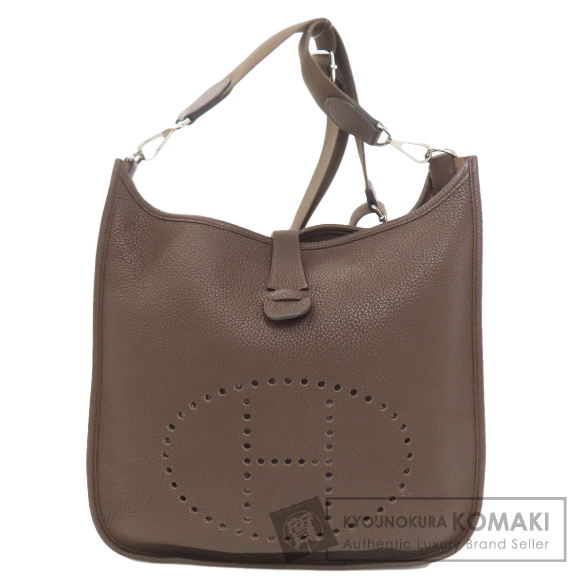 【サマーセール Specialcoupon対象商品 7/24~7/29 】エルメス エブリン3 GM シルバー金具 ショルダーバッグ トリヨン レディース 【中古】【HERMES】|ブランド京の蔵小牧【最安挑戦!】