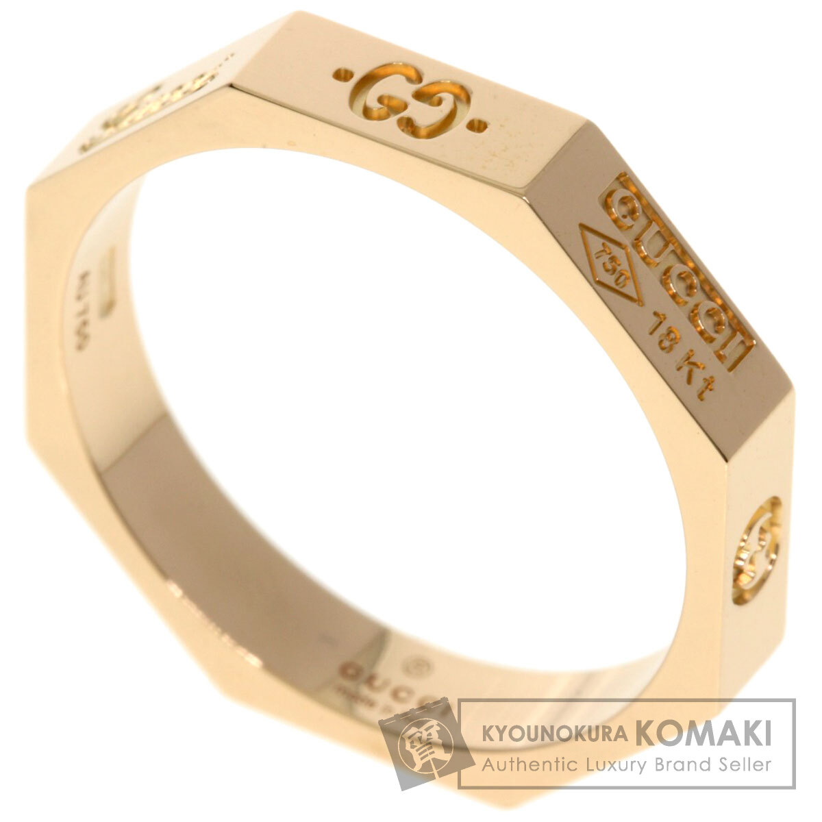 GUCCI オクタゴナル 8リング イエローゴールド 9号ダイヤ付き 楽天市場】【ジュエリー】【新品仕上げ済】GUCCI グッチ オクタゴナル