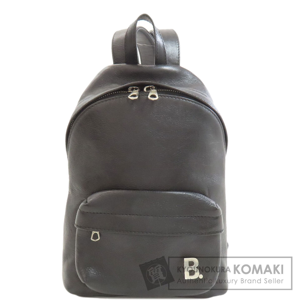 【Specialcoupon客体商いもの 6/5～6/11 0:59迄】バレンシアガ 680026 Bロゴタイプ 背嚢・デイパック 子ウシ レディース 【中古】【BALENCIAGA】