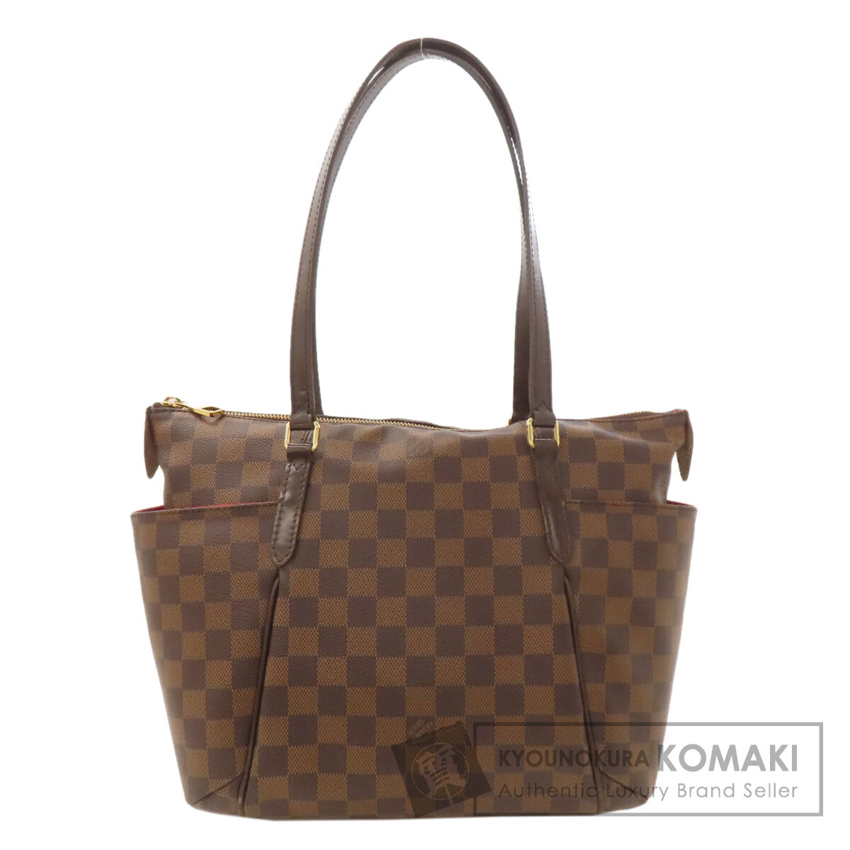 ルイヴィトン N41282 トータリーPM トートバッグ ダミエキャンバス レディース 【中古】【LOUIS VUITTON】